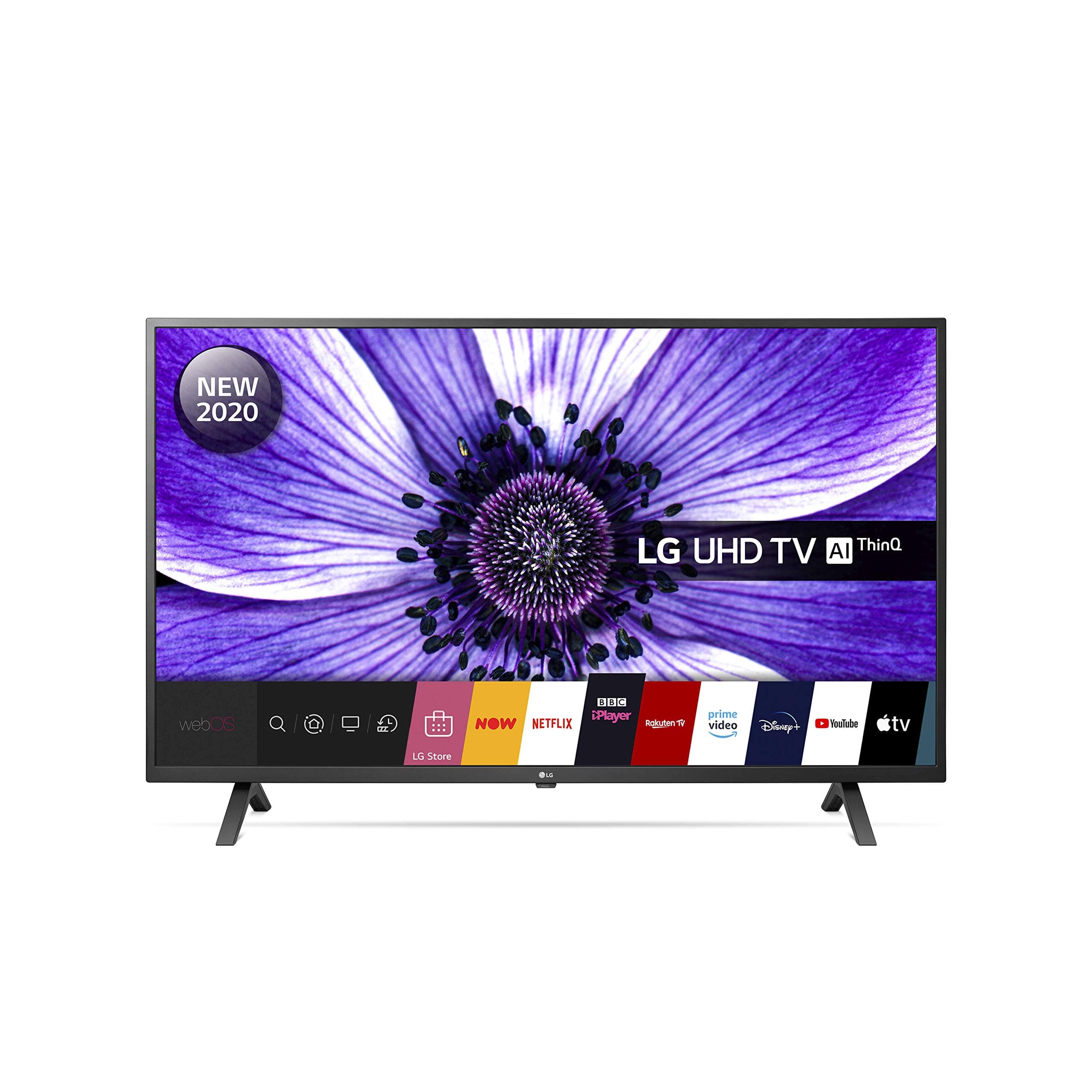 LG 50UN70006LA 50 Inch UHD 4K HDR Smart LED TV with Freeview HD/Freesat HD - Black colour (2020 Model) [Energy Class A] [Energy Class A]