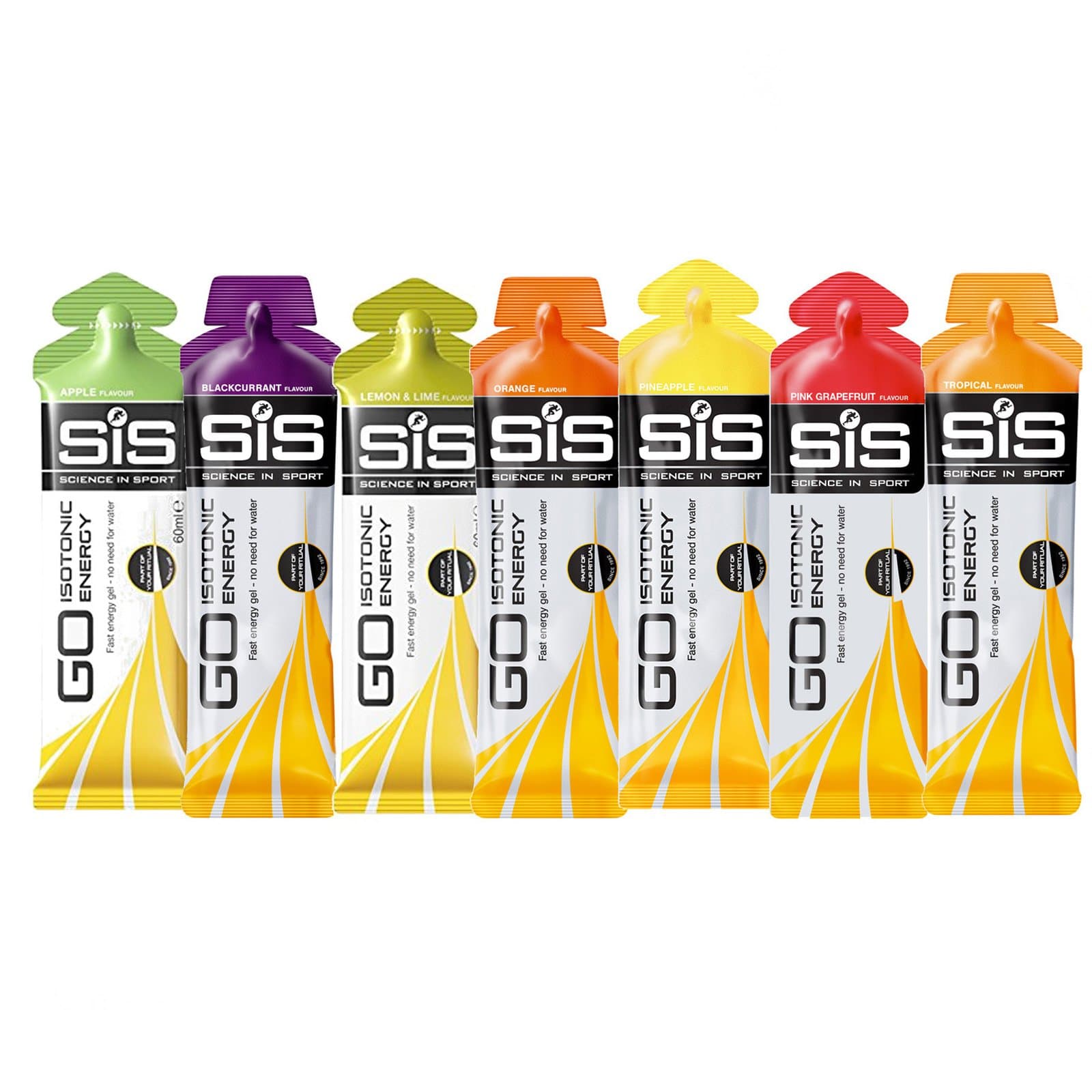 Science in Sport SIS Go Isotonic Gel Variety Pack Bundle