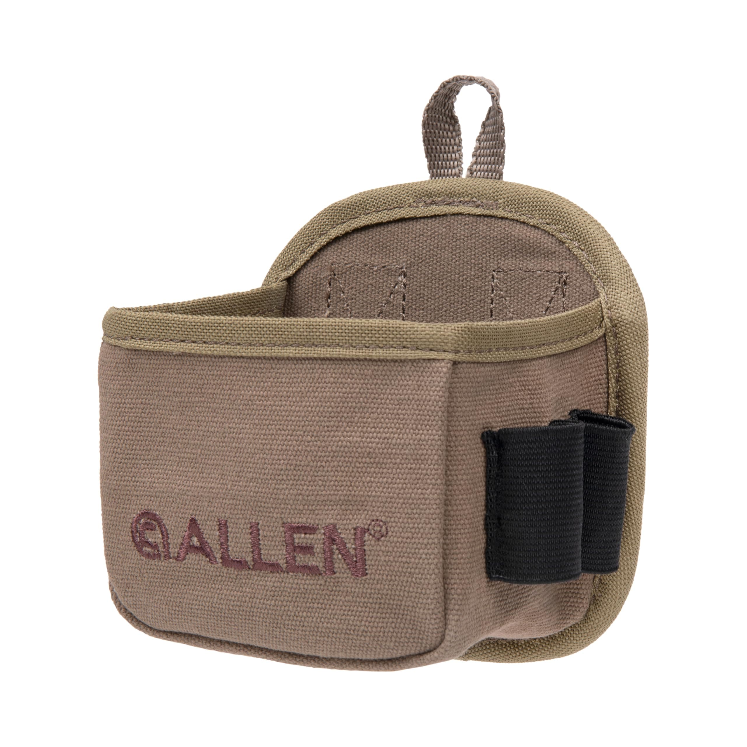 – Allen Company Shotgun Shell Pouch, Sporting Shotgun Shell Bag - Clay, Trap or Skeet Shooting Holder for Shotgun Shells - Soft Canvas or Hard Molded Options: Tan or Olive Drab