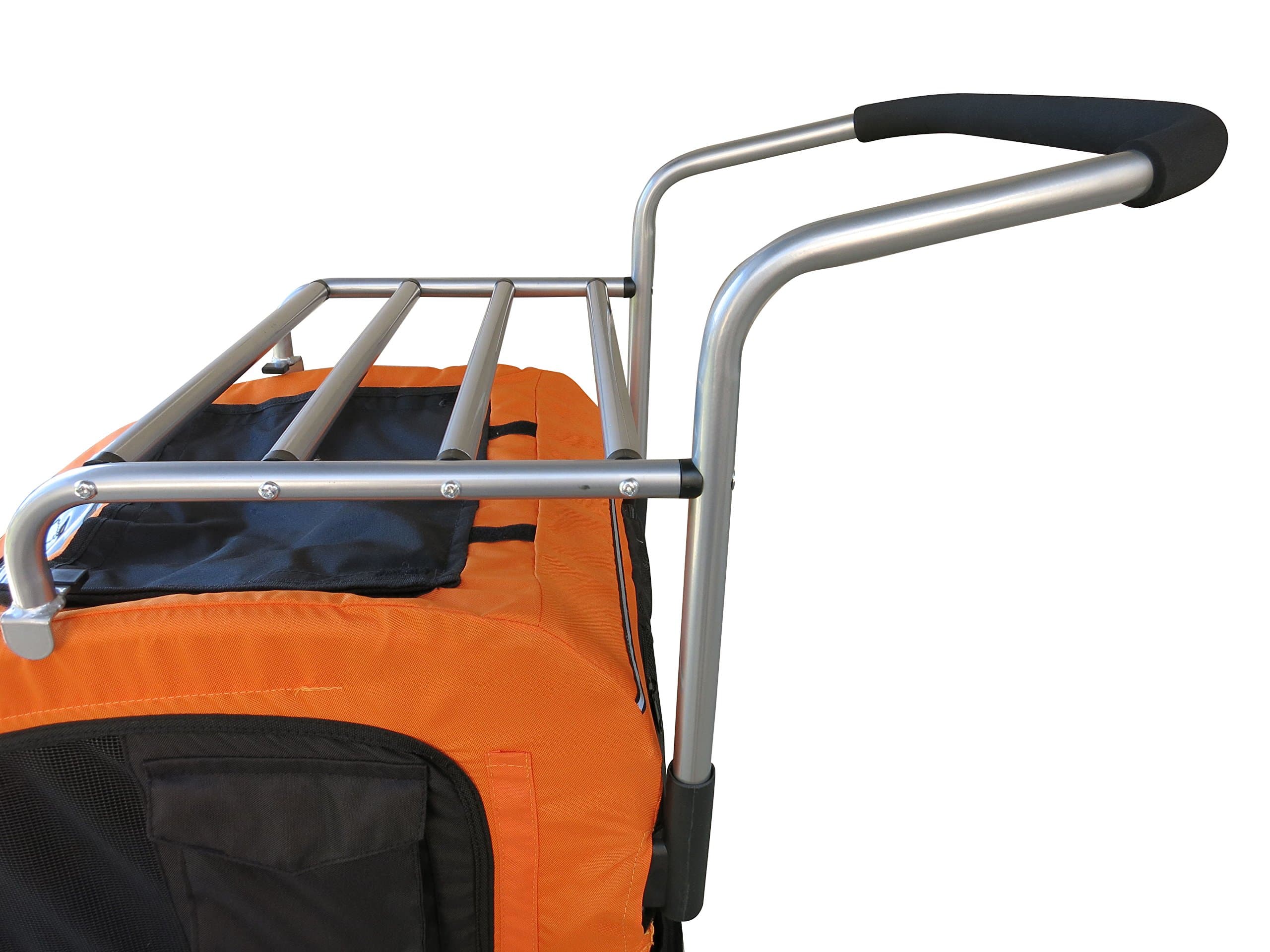 Booyah Strollers Cargo Rack Pet Dog Strollers and Bike Trailers (Medium)