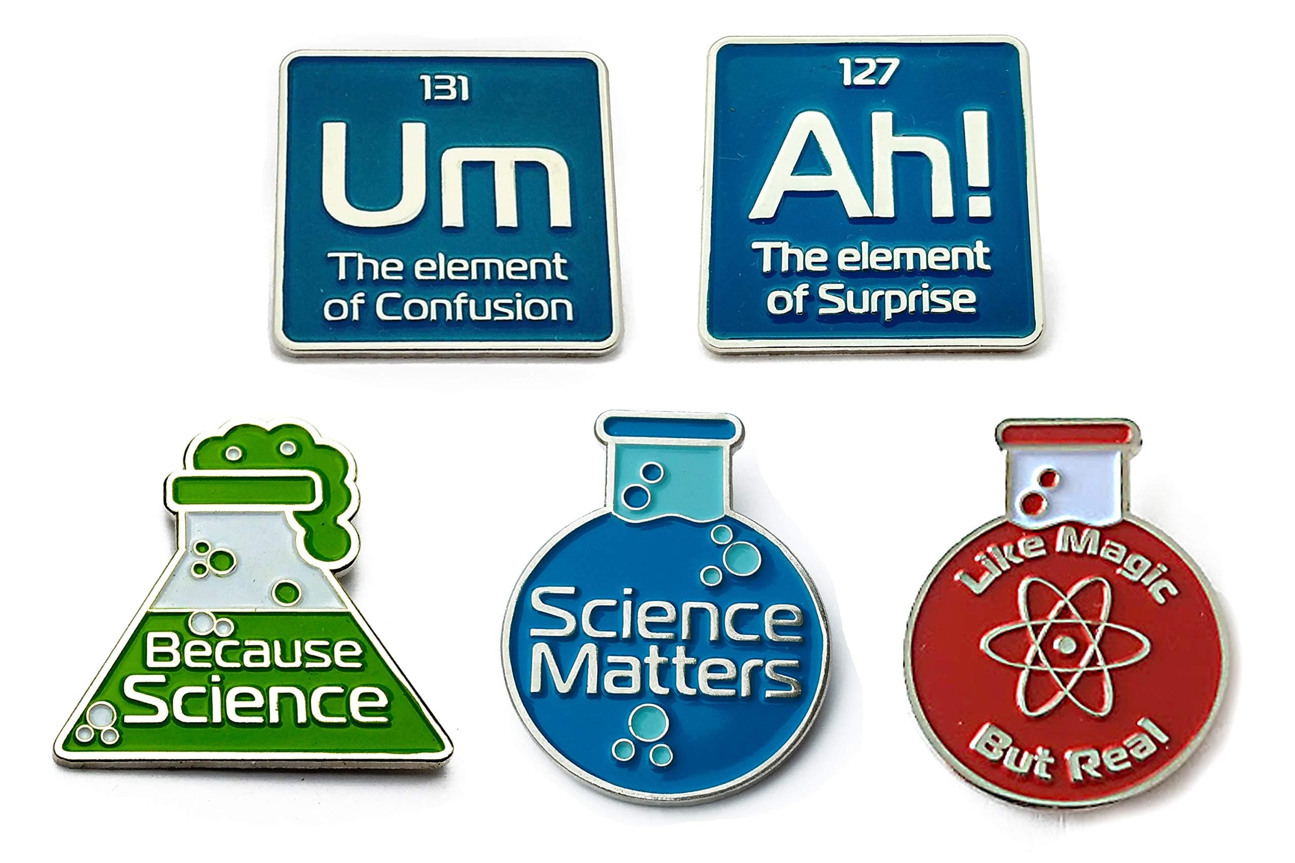 GenericJINCHENGYU Science Enamel Pin Set | Enamel pins | Lapel pin | Lapel pins