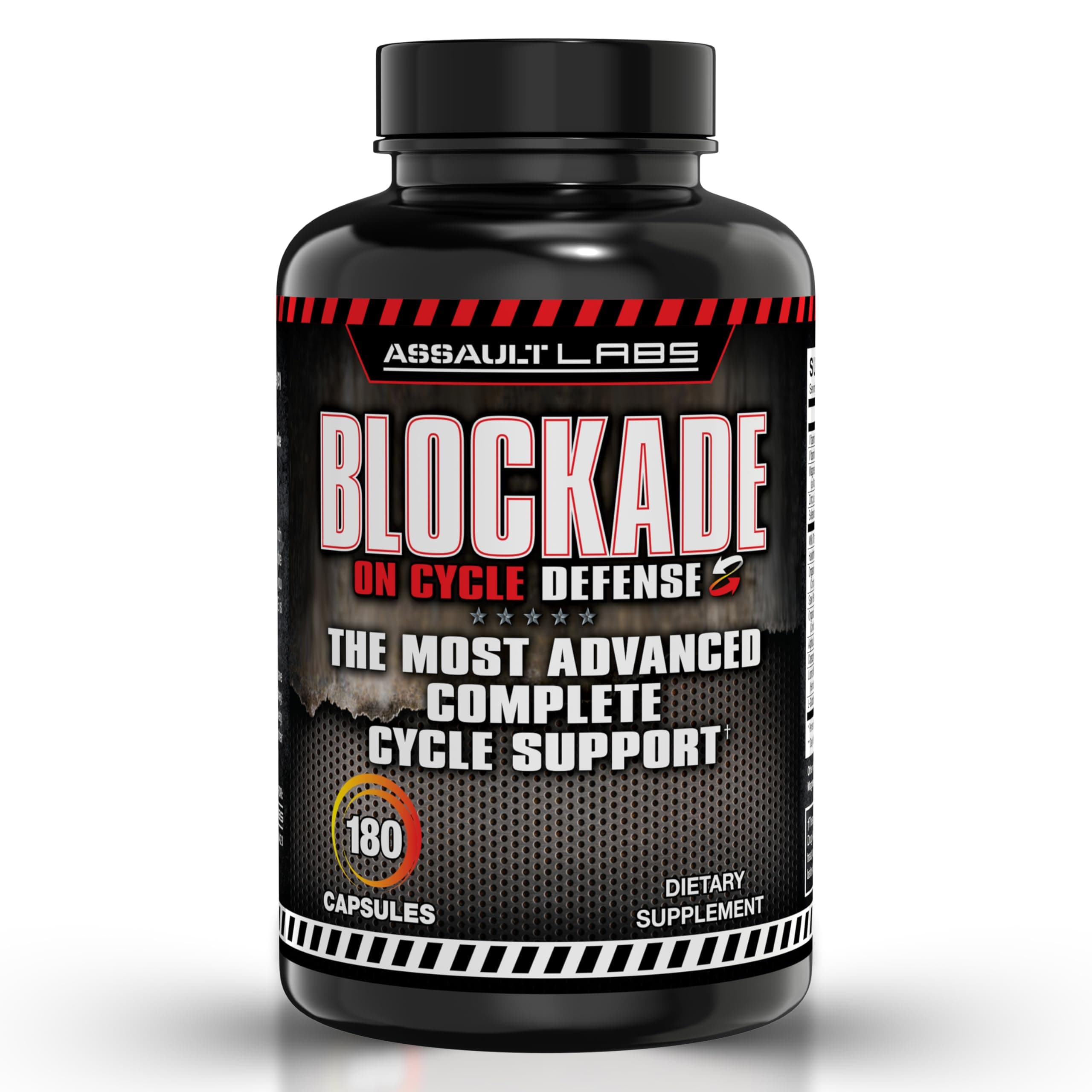 Blockade, Blend of Milk Thistle,Saw Palmetto,cordyceps,Lion's Mane,L Glutathione,COQ10,Magnesium and Others for Complete Cycle Support,Liver Health and Immune Support