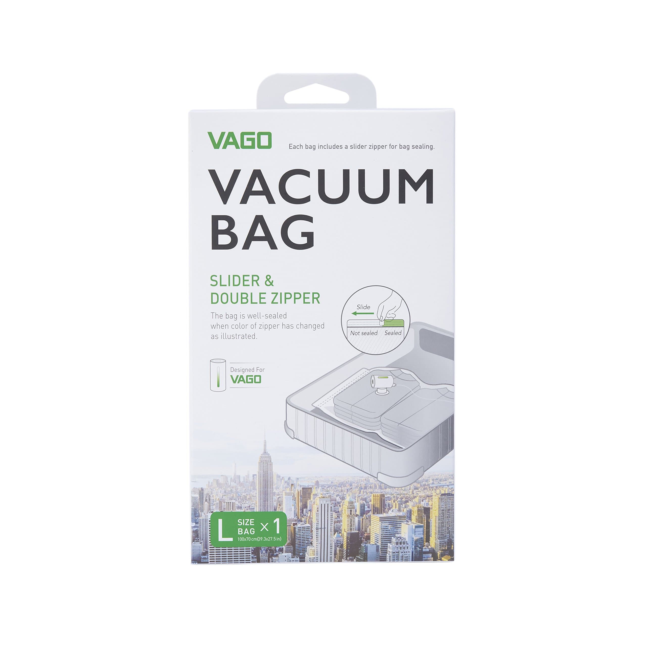 Vago Portable Luggage Compressor Large Bag - 100Cm