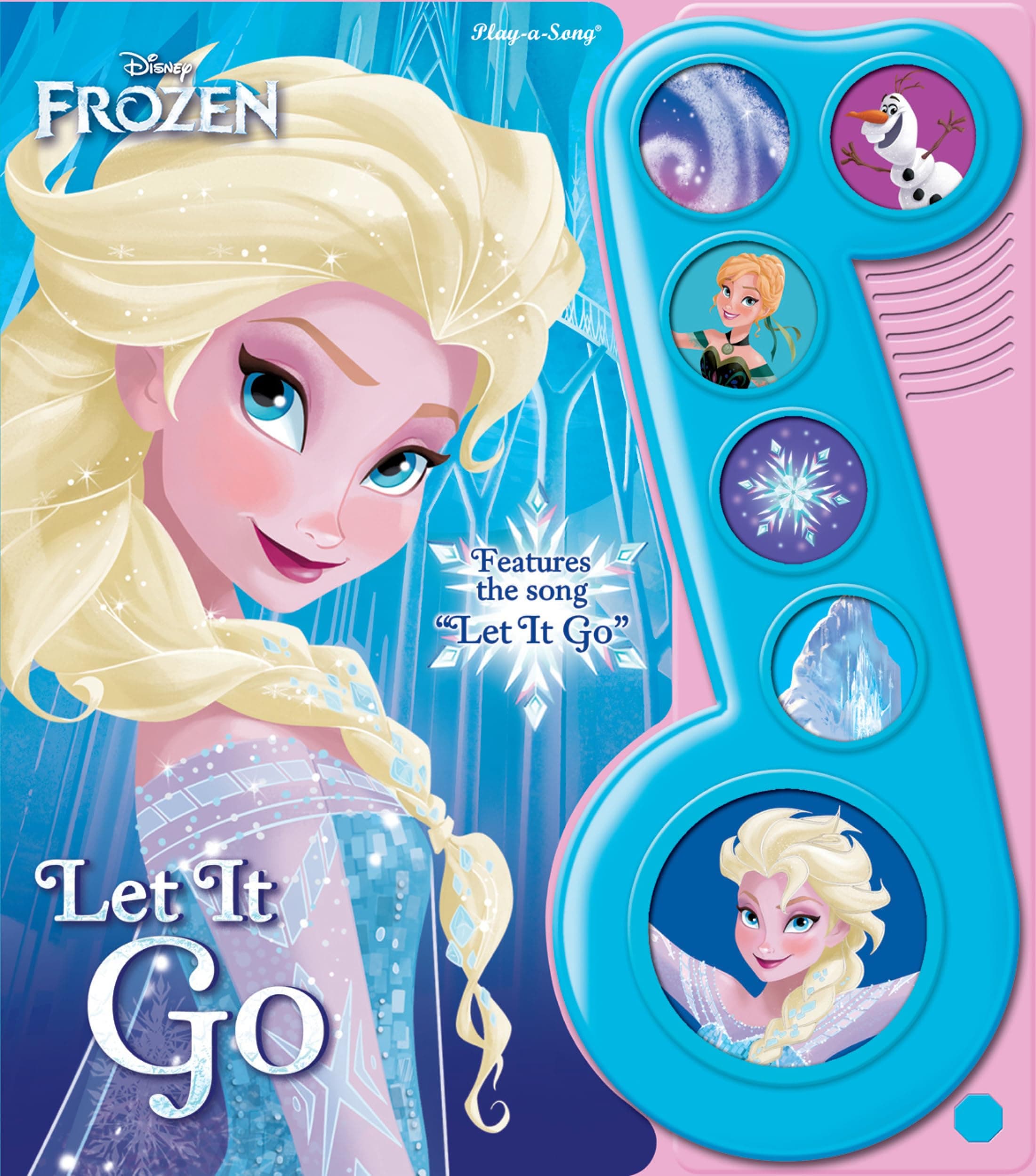 Disney Frozen - Let It Go Little Music Note Sound Book - PI Kids