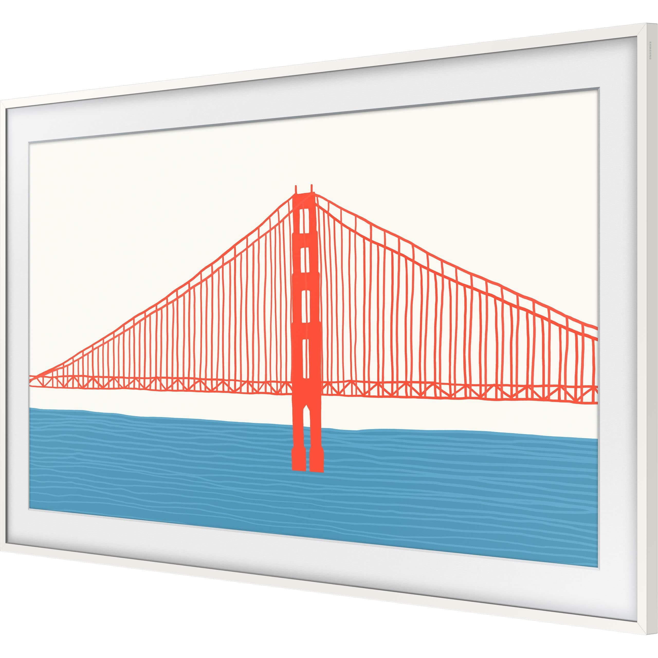 SamsungThe Frame 43 Inch (VG-SCFA43WTBXC) in Modern White [2021]