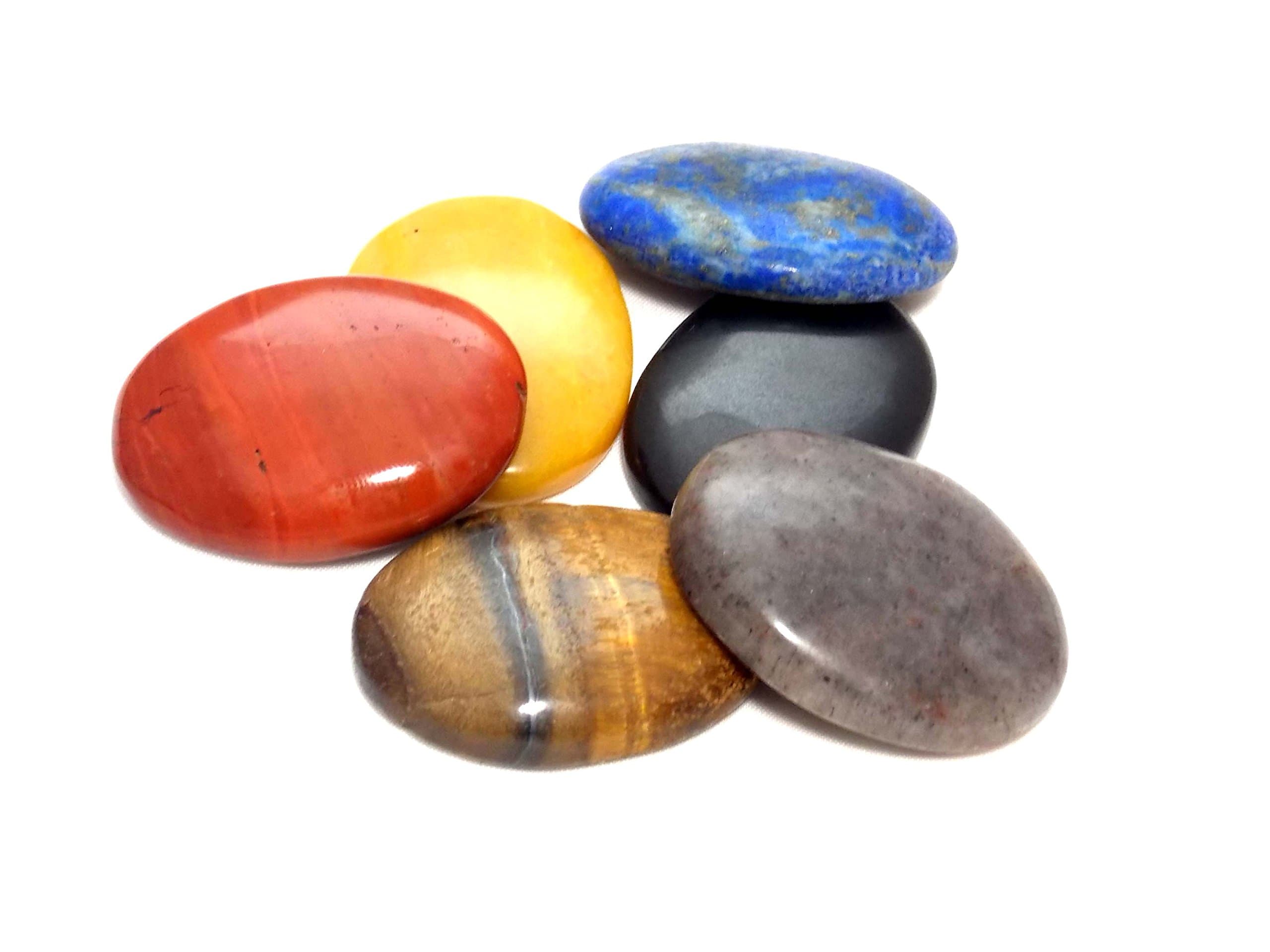 Mixed Set of 6 Worry Stones