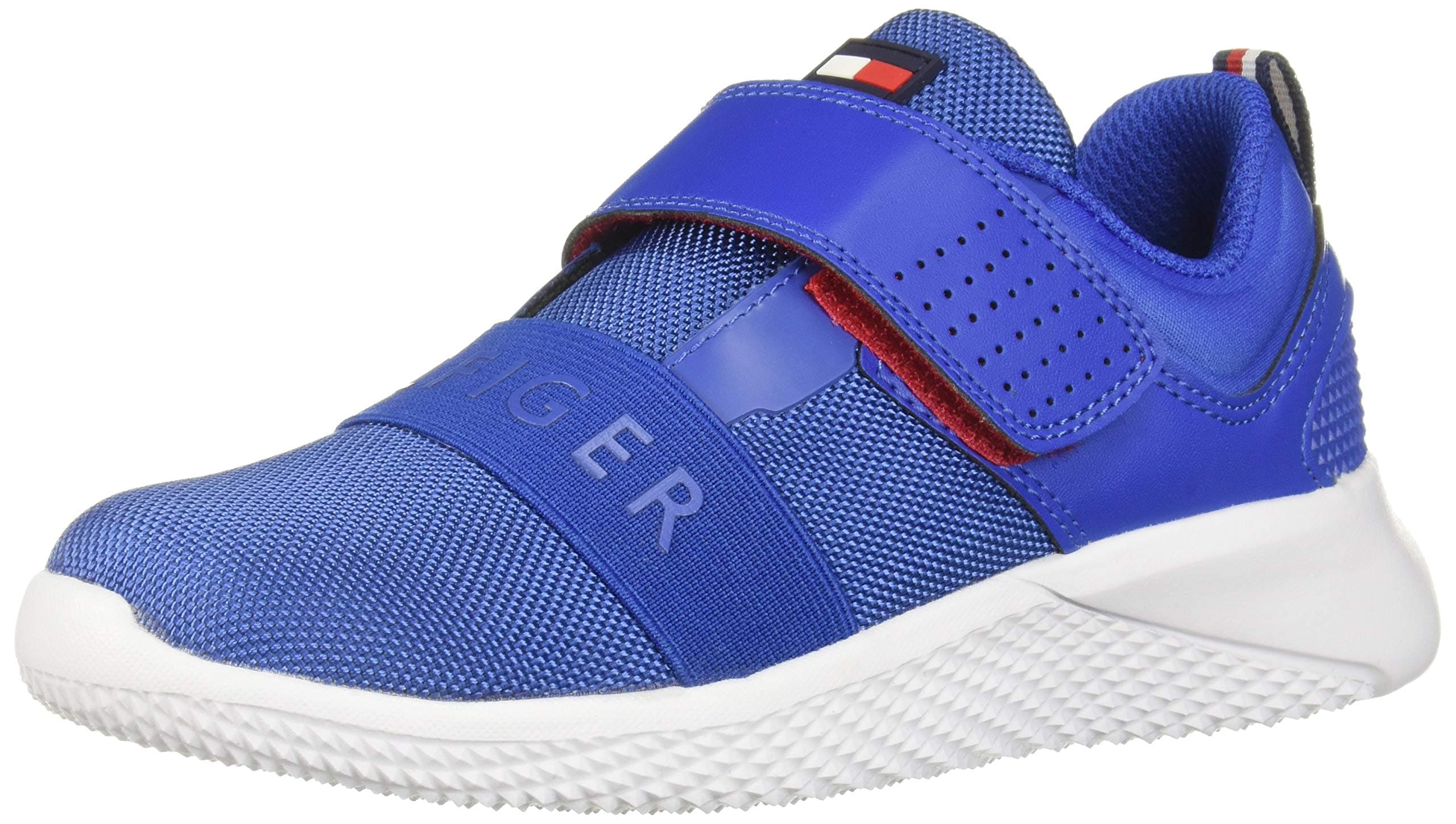 Tommy Hilfiger Kids' Cadet Strap Sneaker, Royal, 2 Child US Little