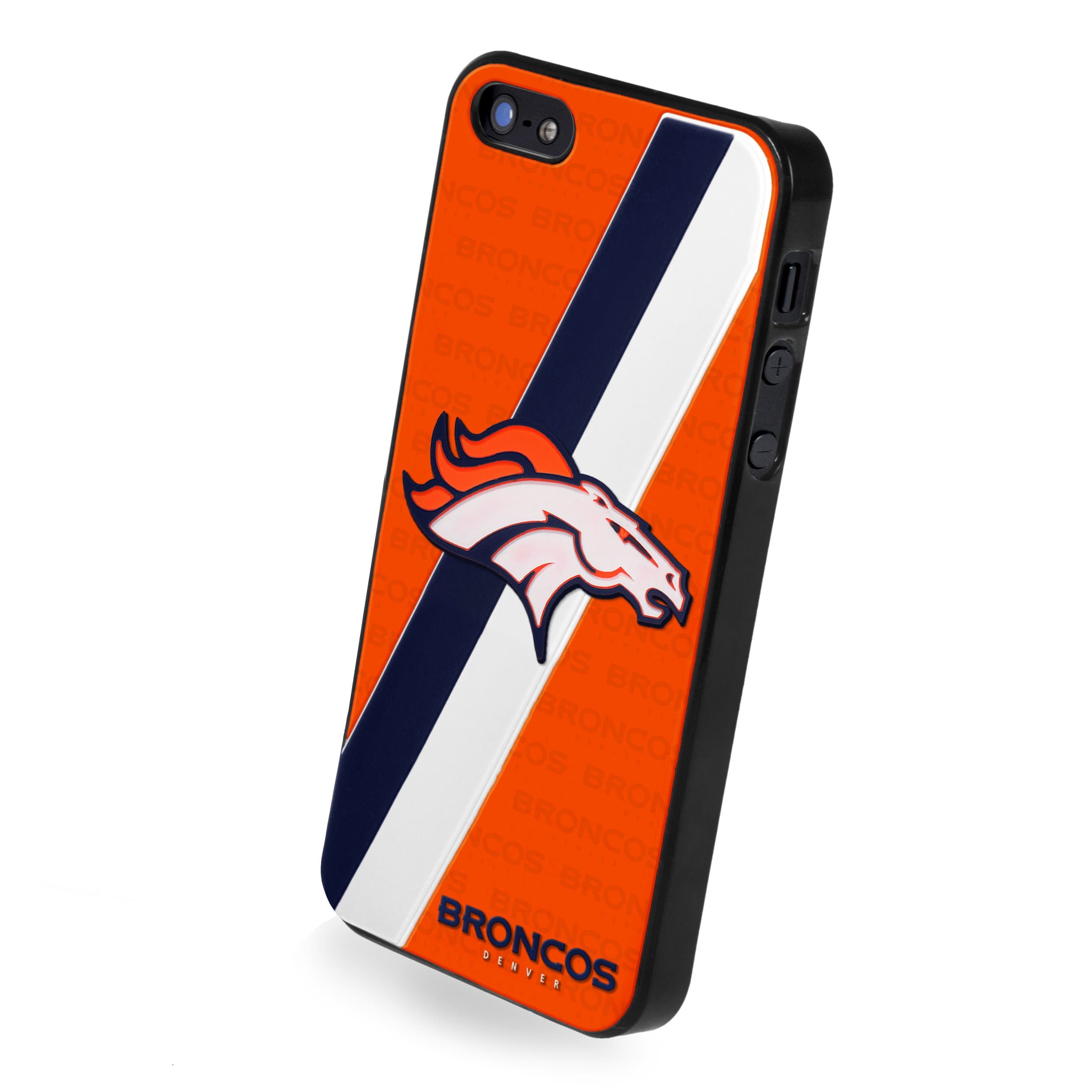 Forever Collectibles Denver Broncos Team Logo Hard Snap-On Apple iPhone 5 & 5S Case