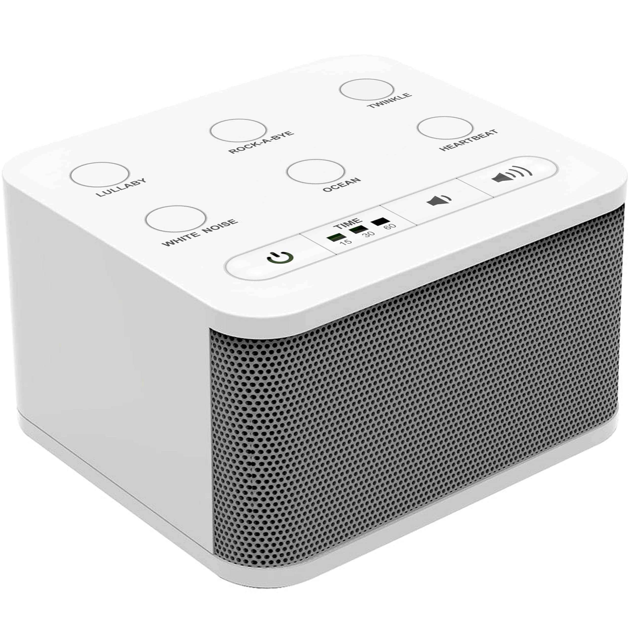 Big Red Rooster Baby White Noise Machine | 6 Sleep Sounds | Sound Machine for Kids, Toddler Or Infant | Plug in Or Battery Powered | Portable Soother with Lullaby is Perfect for Travel