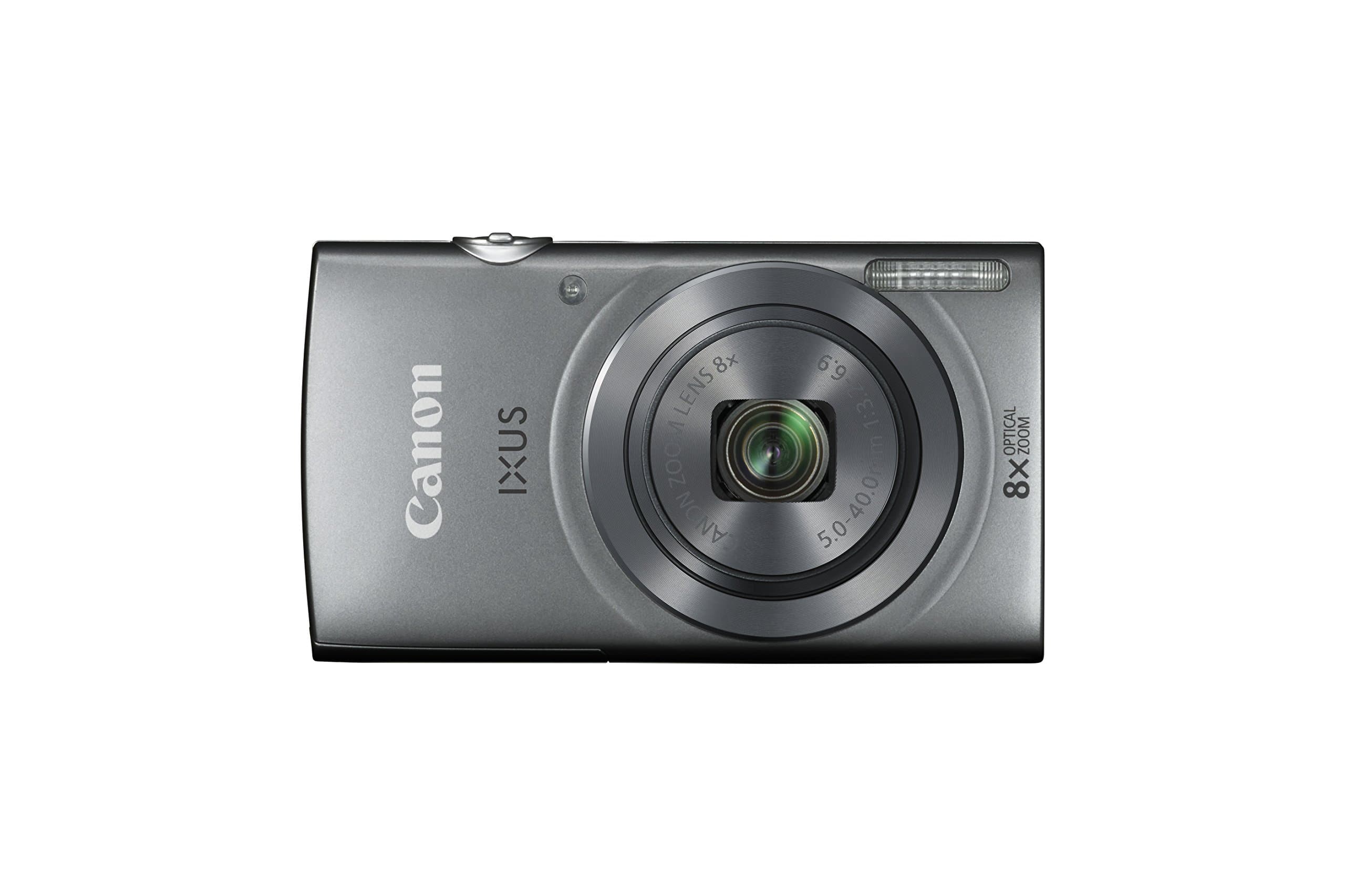 Canon IXUS 160 Point and Shoot Digital Camera - Silver