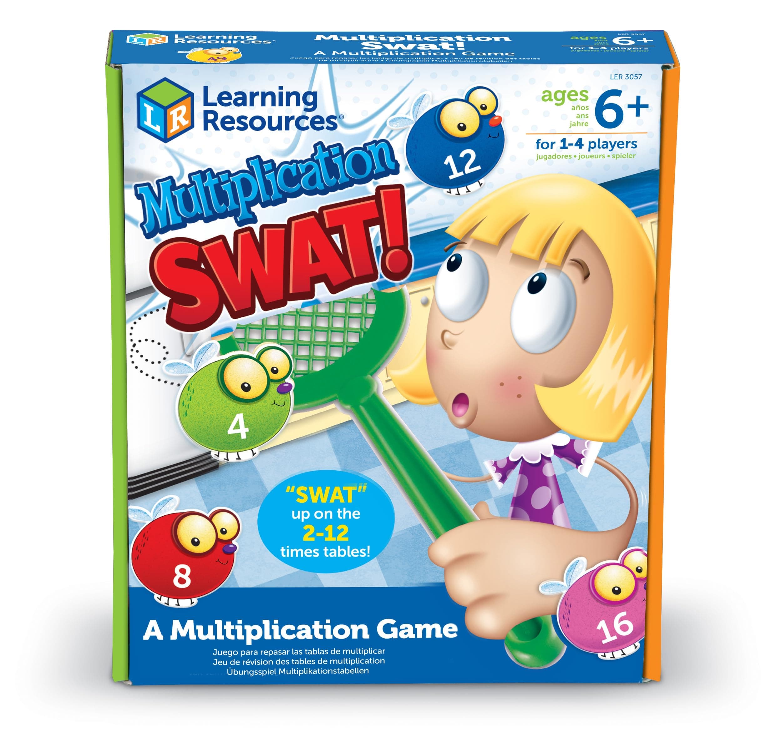 Multiplication Swat, Sight Swat Game, Gross Motor Skills, Critical Thinking Skills, Ages 6+