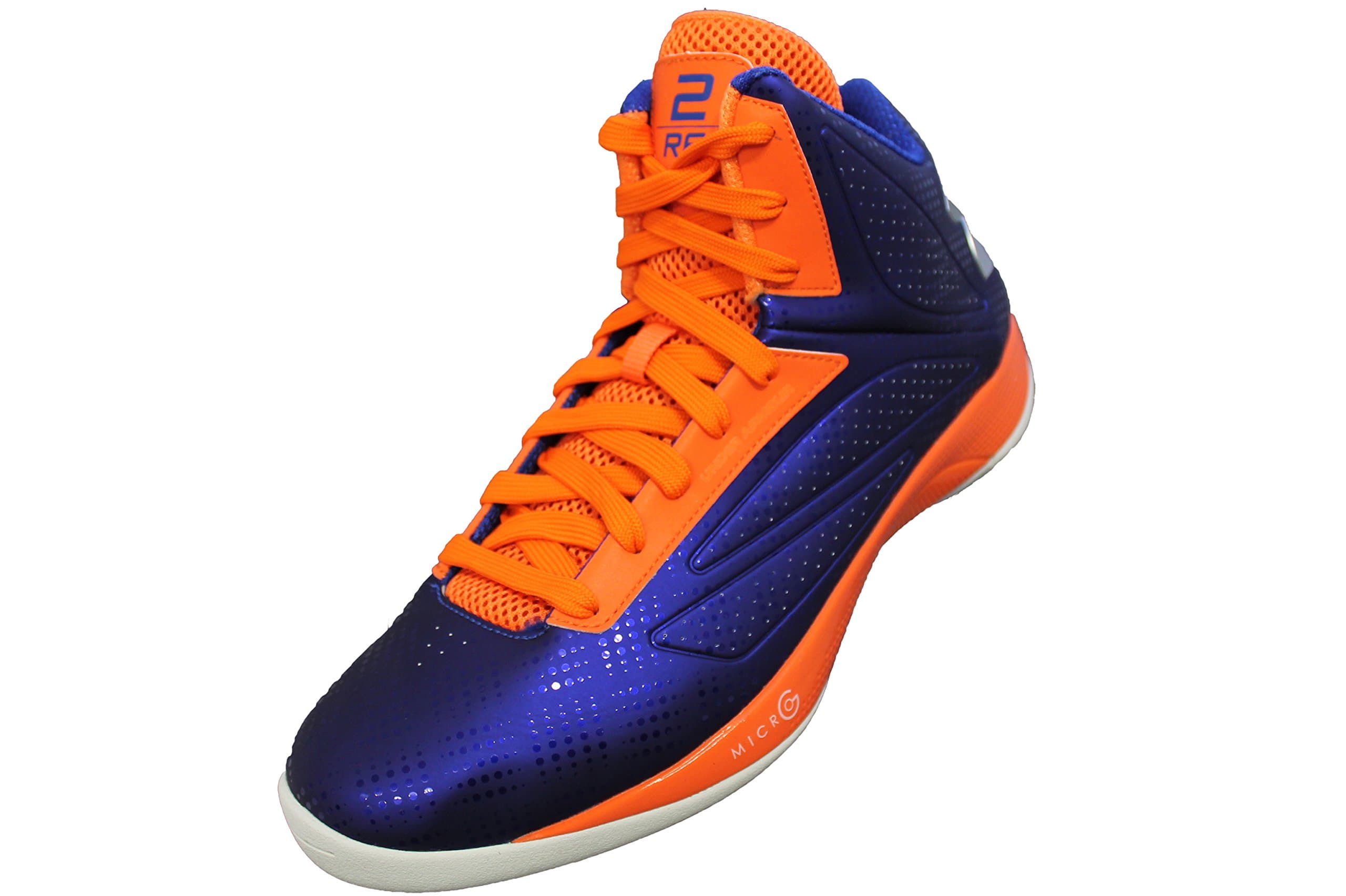 Under Armour Mens UA TB Micro G Torch Basketball Shoe Royal/Blaze/White, 12 D(M) US