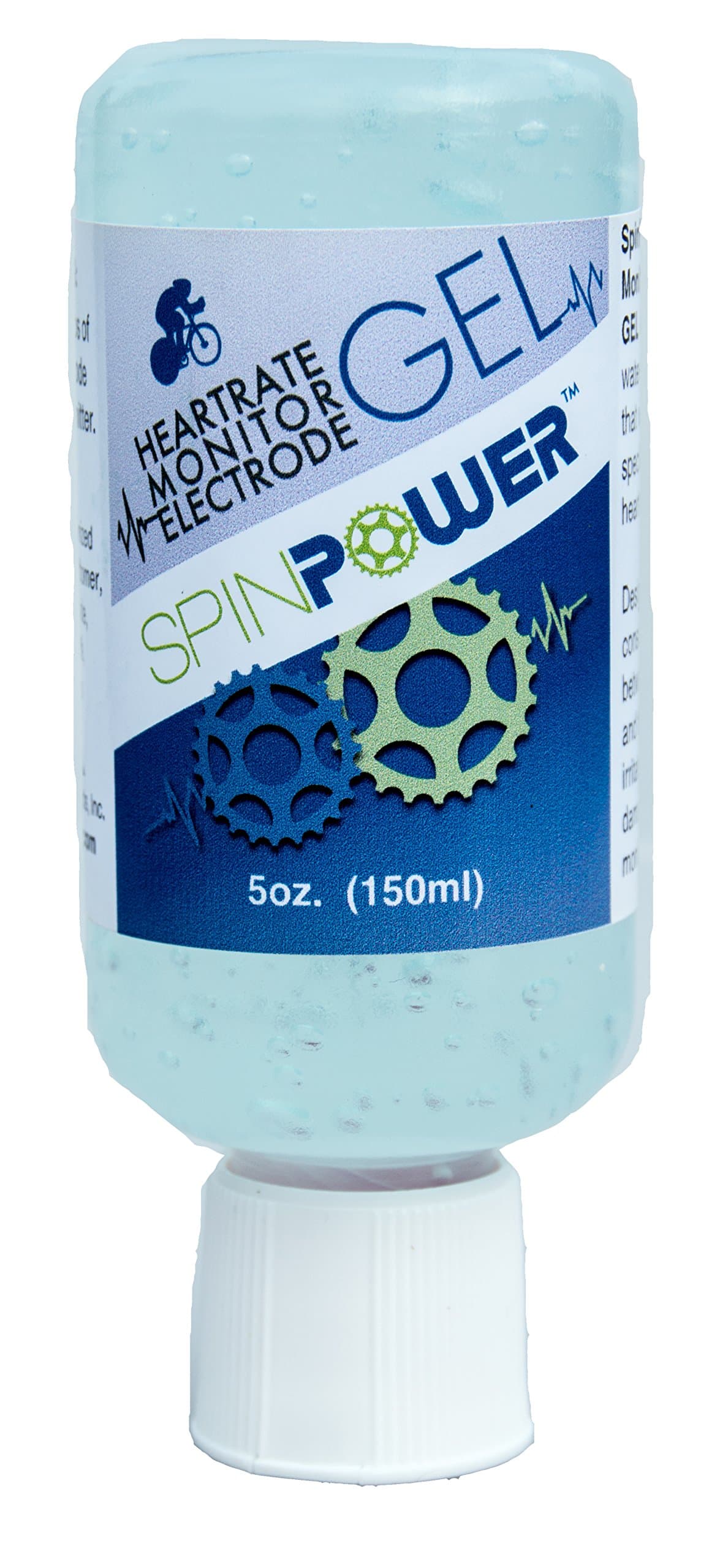 - SpinPower Heart Rate Monitor Conductive Gel, 5-Ounce