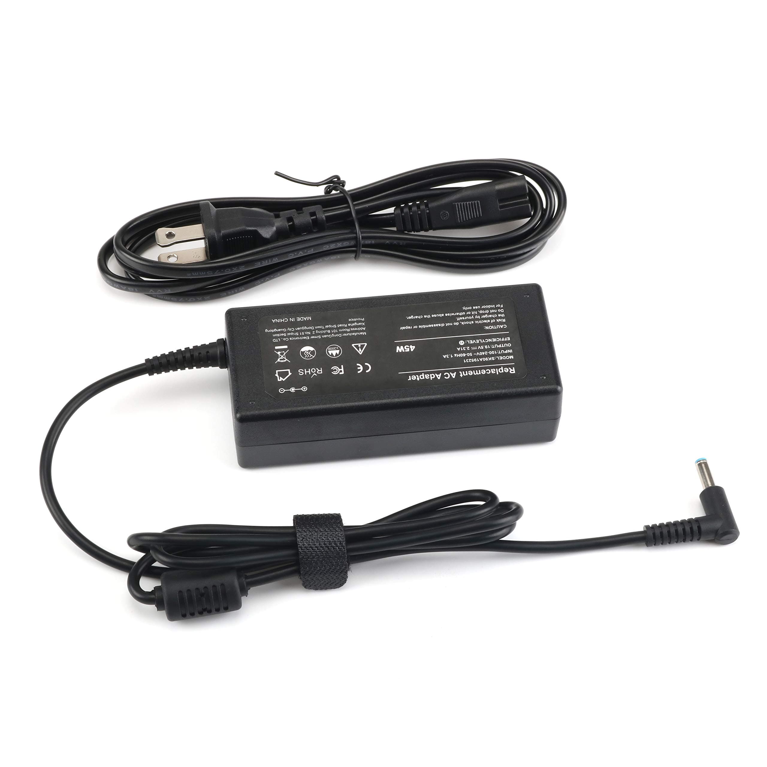19.5V 2.31A 45W Emaks Ac Adapter/Laptop Charger/Power Supply for HP Laptop 14-CF0000 15-DA0000 15-CC000 Series:14-cf0012dx 14-cf0014dx 14-cf0013dx cf0006dx 15-da002dx 15-da0073ms da0085od da0012dx