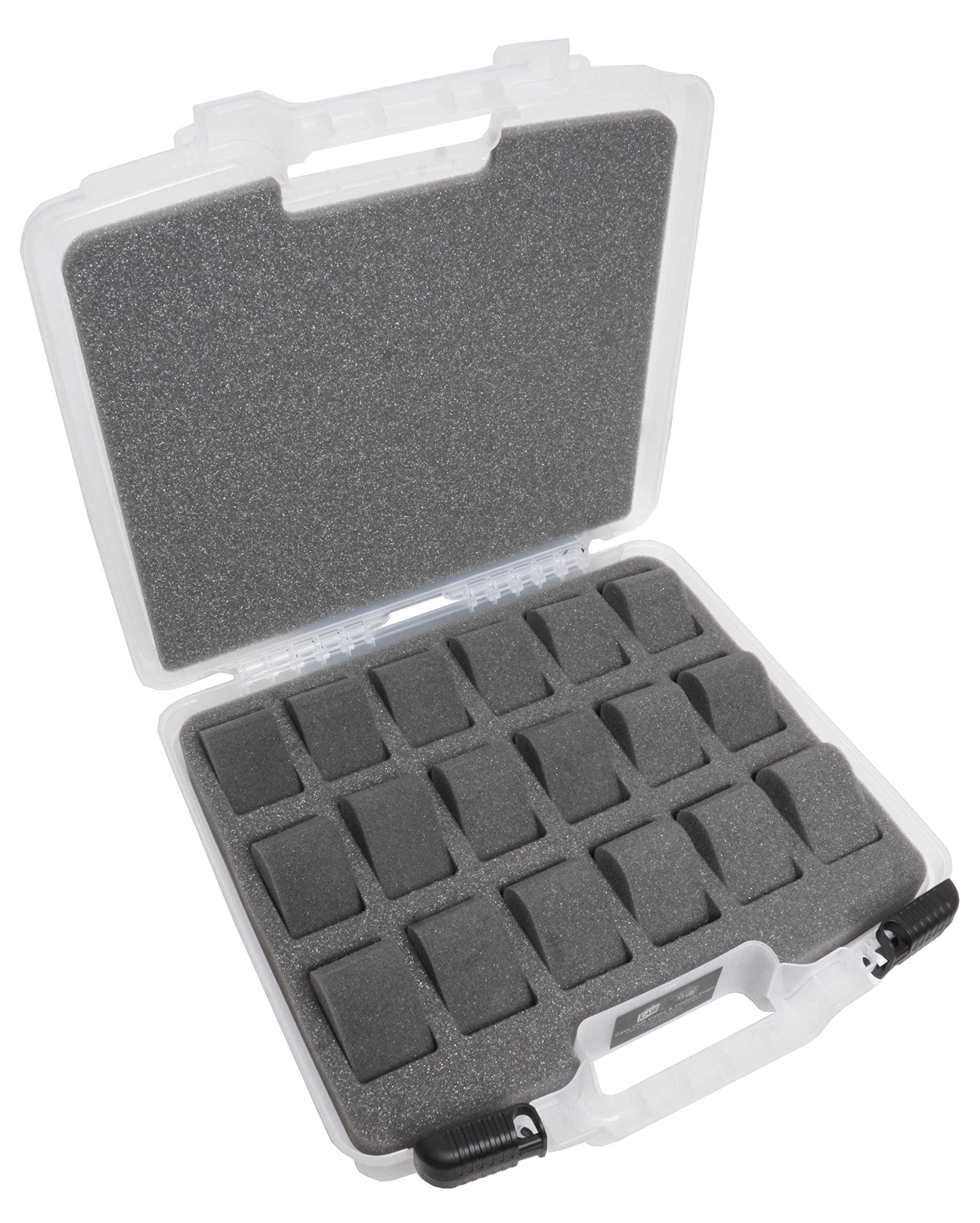 Case Club 18 Watch Carry Case - Organize & Protect Your Watch Collection in a Hard Shell, Easy-to-View, Travel & Storage Case - For Men's & Women's Watches of Various Sizes in a Lockable Display Box