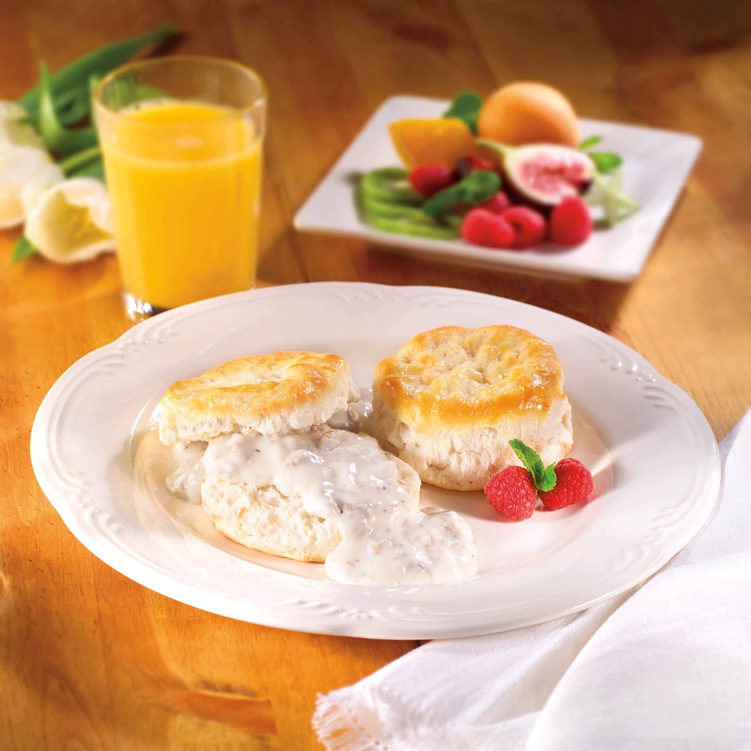 Pioneer Old Fashioned Biscuit Gravy Mix, 24 Ounce -- 6 per case.