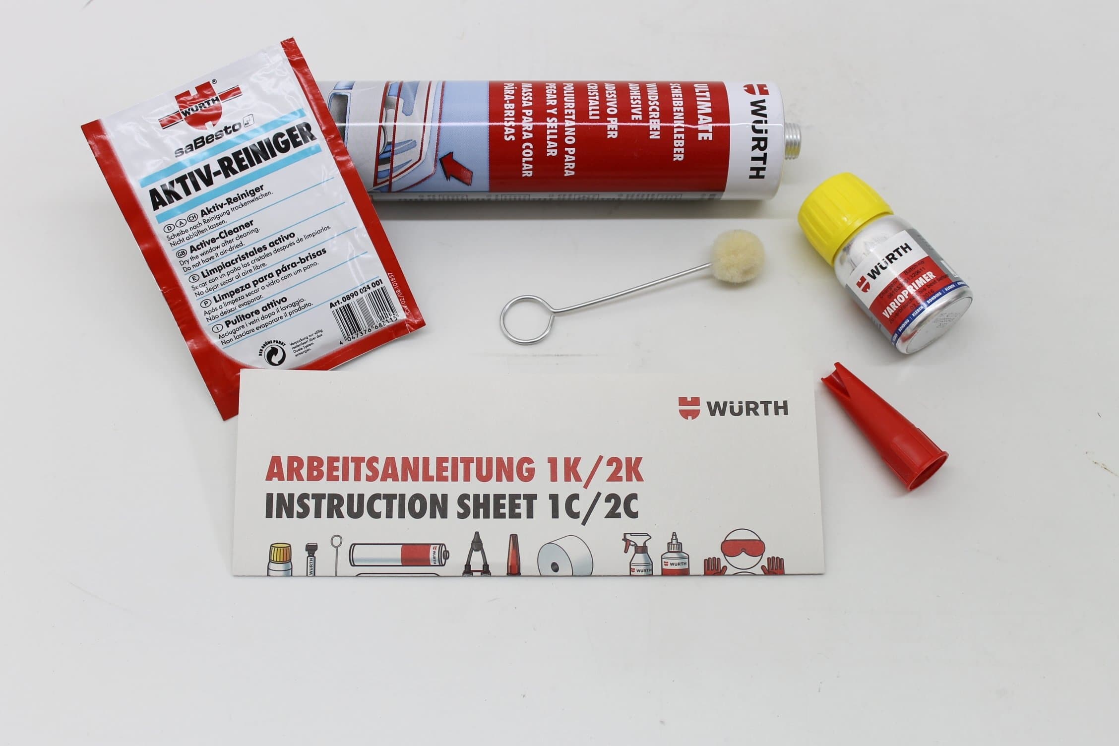 Würth Windscreen Sticker Set Ultimate