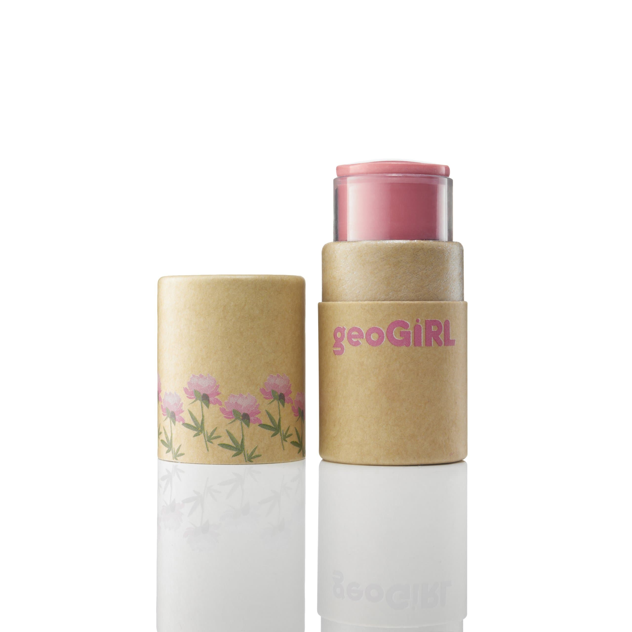 geo GiRL KOC (Kissoncheek) Cream Blush, Eco Rose (Pack of 2)