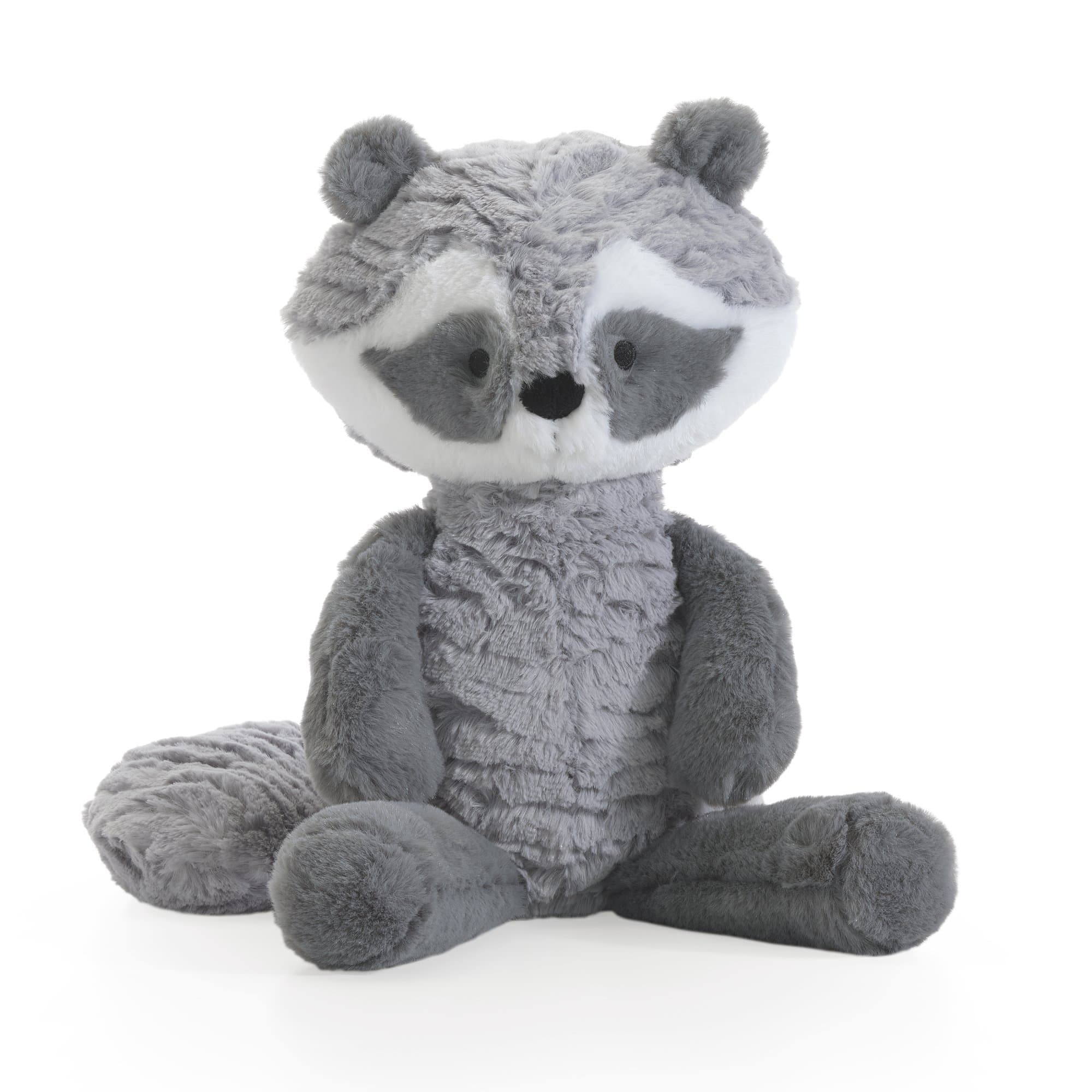 Lambs & IvyLittle Woodland Raccoon Plush,Suki, Gray