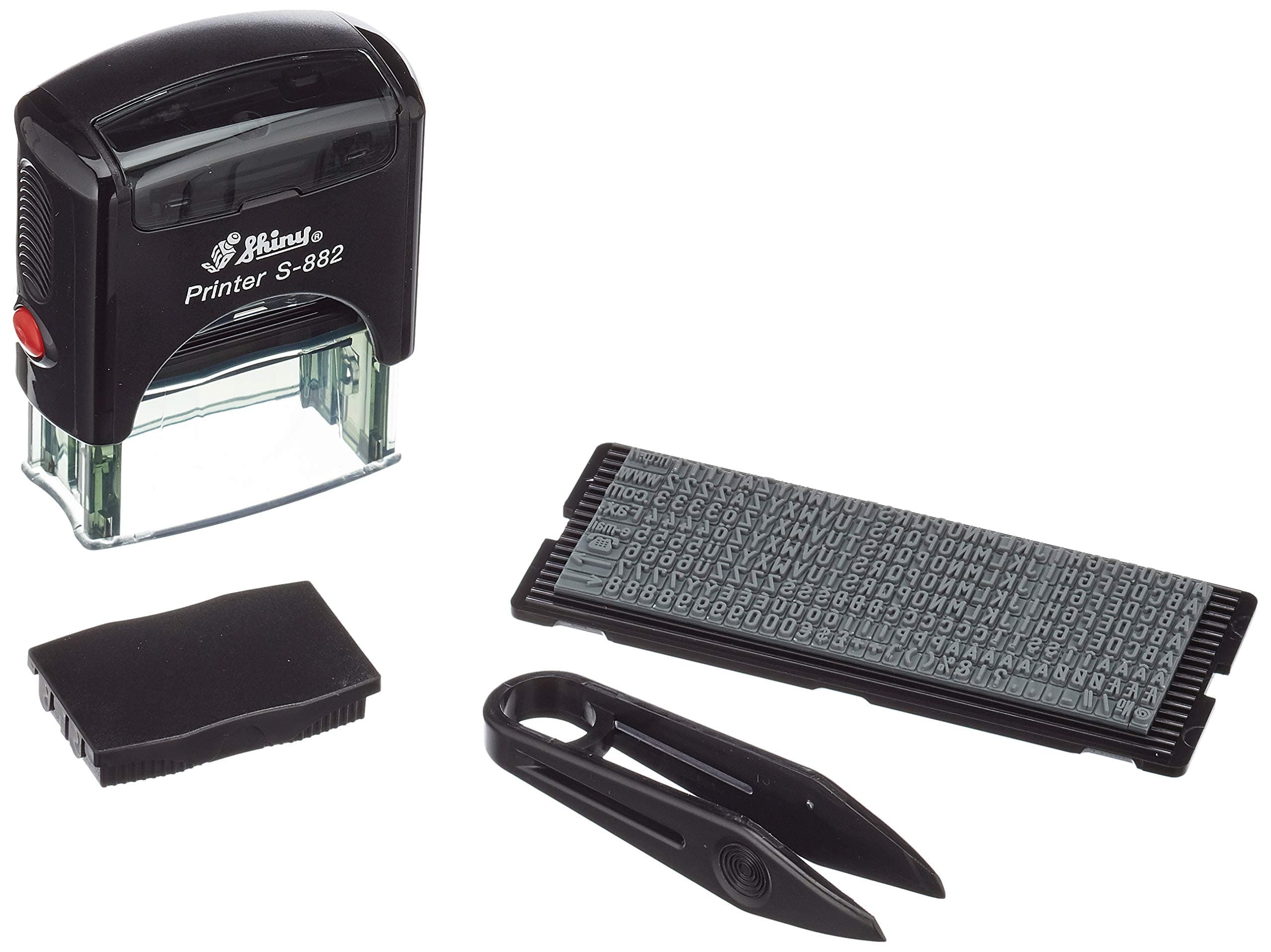 882 Self Inking Stamp Printing Kit DIY Set