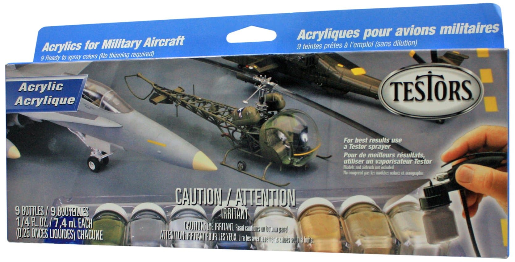 9136 Aircraft Spraying Acrylics Paint Set
