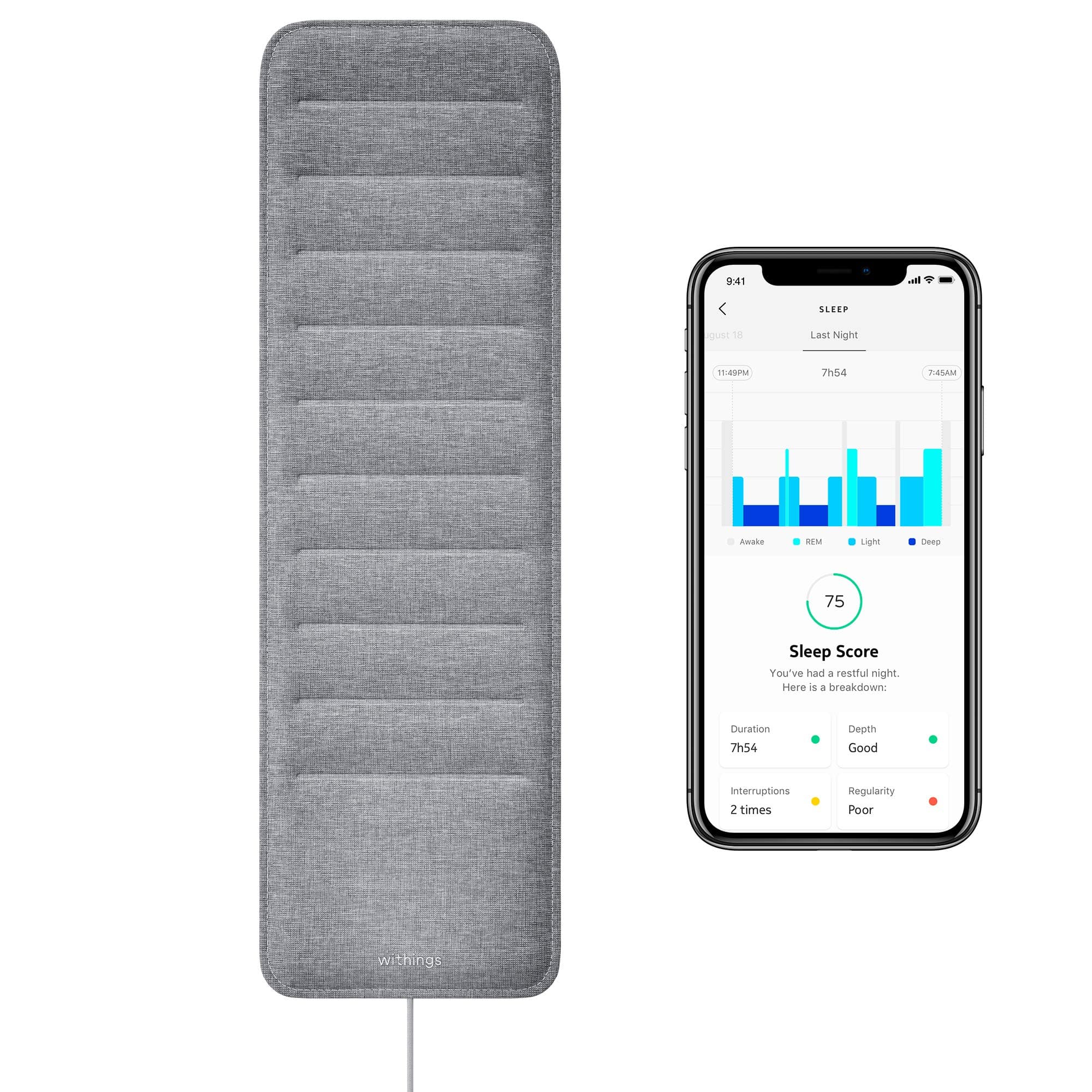 Nokia health Sleep Sensor: Nokia Sleep - Sleep Sensing & Home Automation Pad