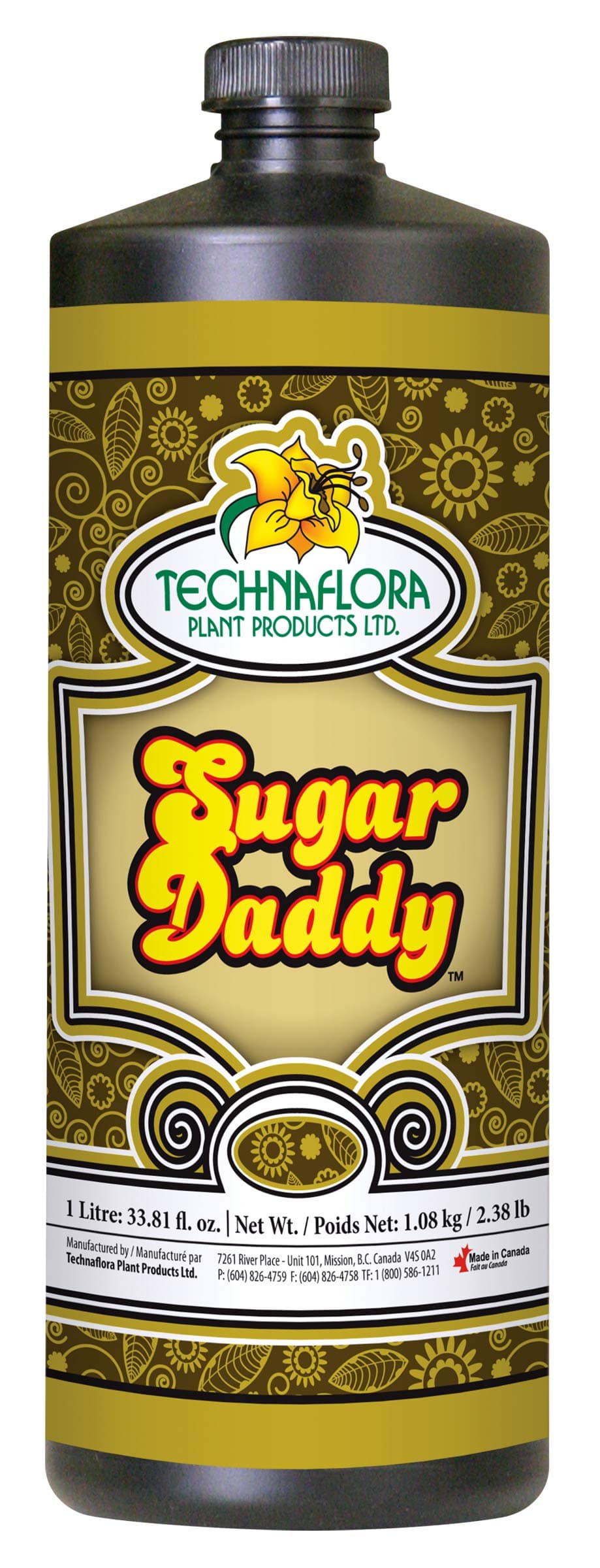 Technaflora HGC726732 Sugar Daddy Hydroponic Plant Supplement, 1 Liter