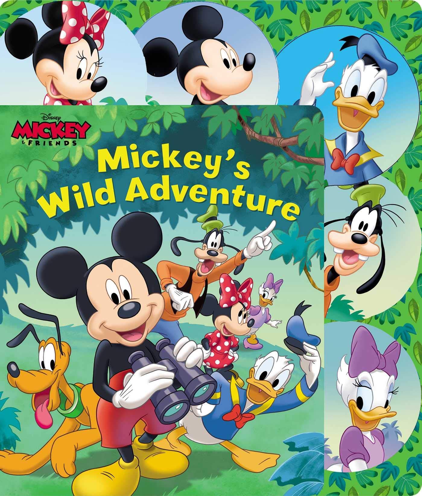Disney Mickey Mouse: Mickey's Wild Adventure (Sliding Tab)