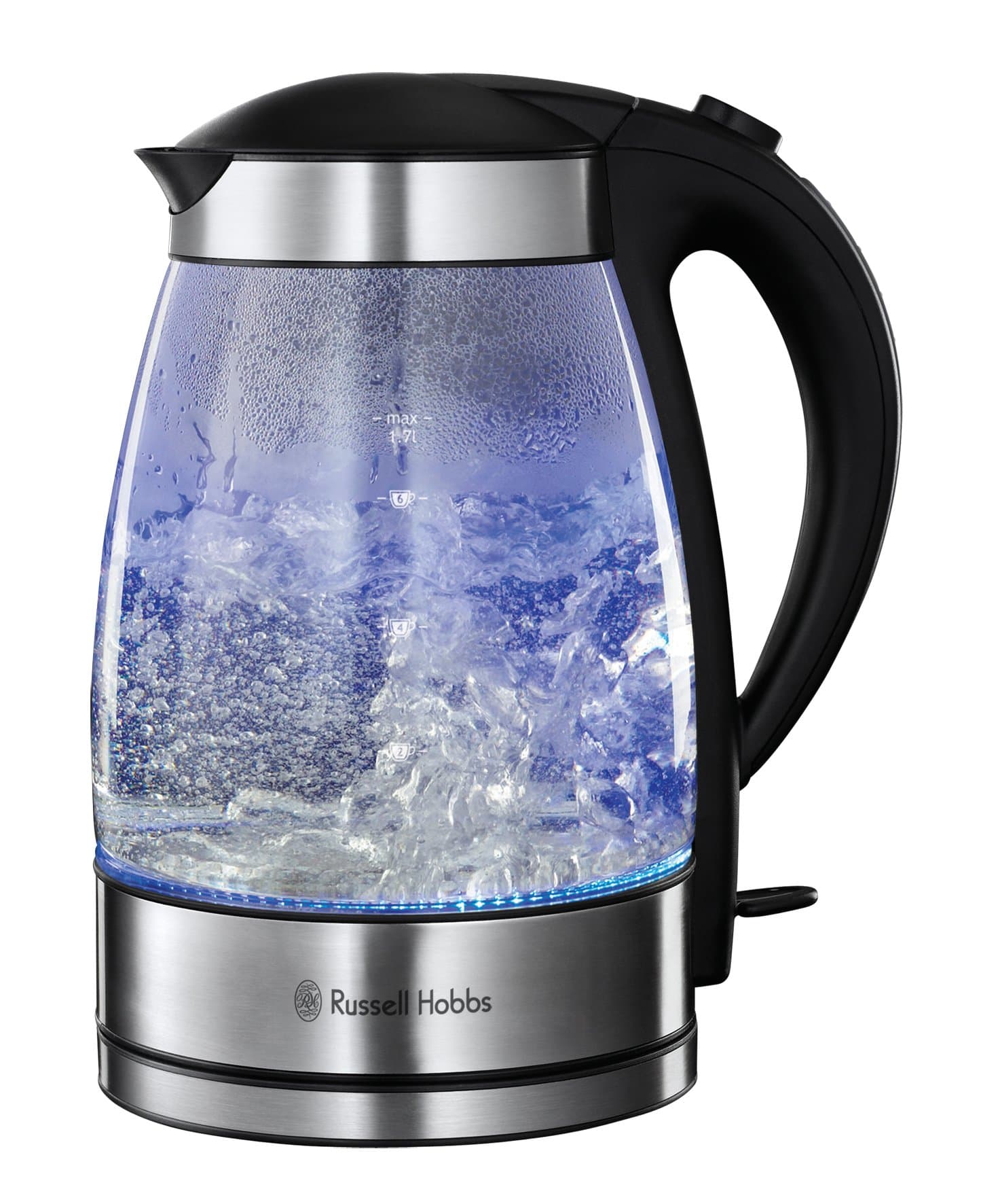 Russell Hobbs 15082-10 Illuminating Glass Kettle - Clear