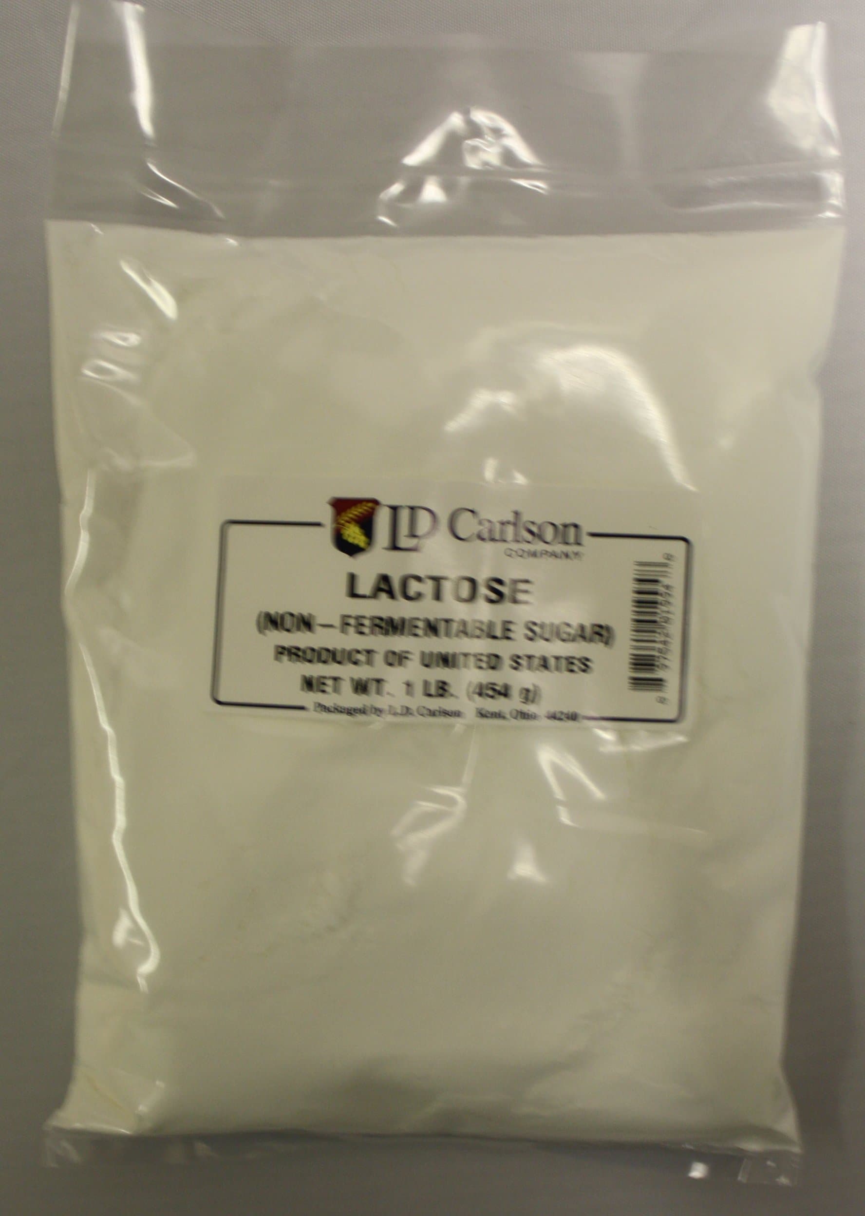 LD Carlson 1994 Lactose (Non-Fermentable Sugar)