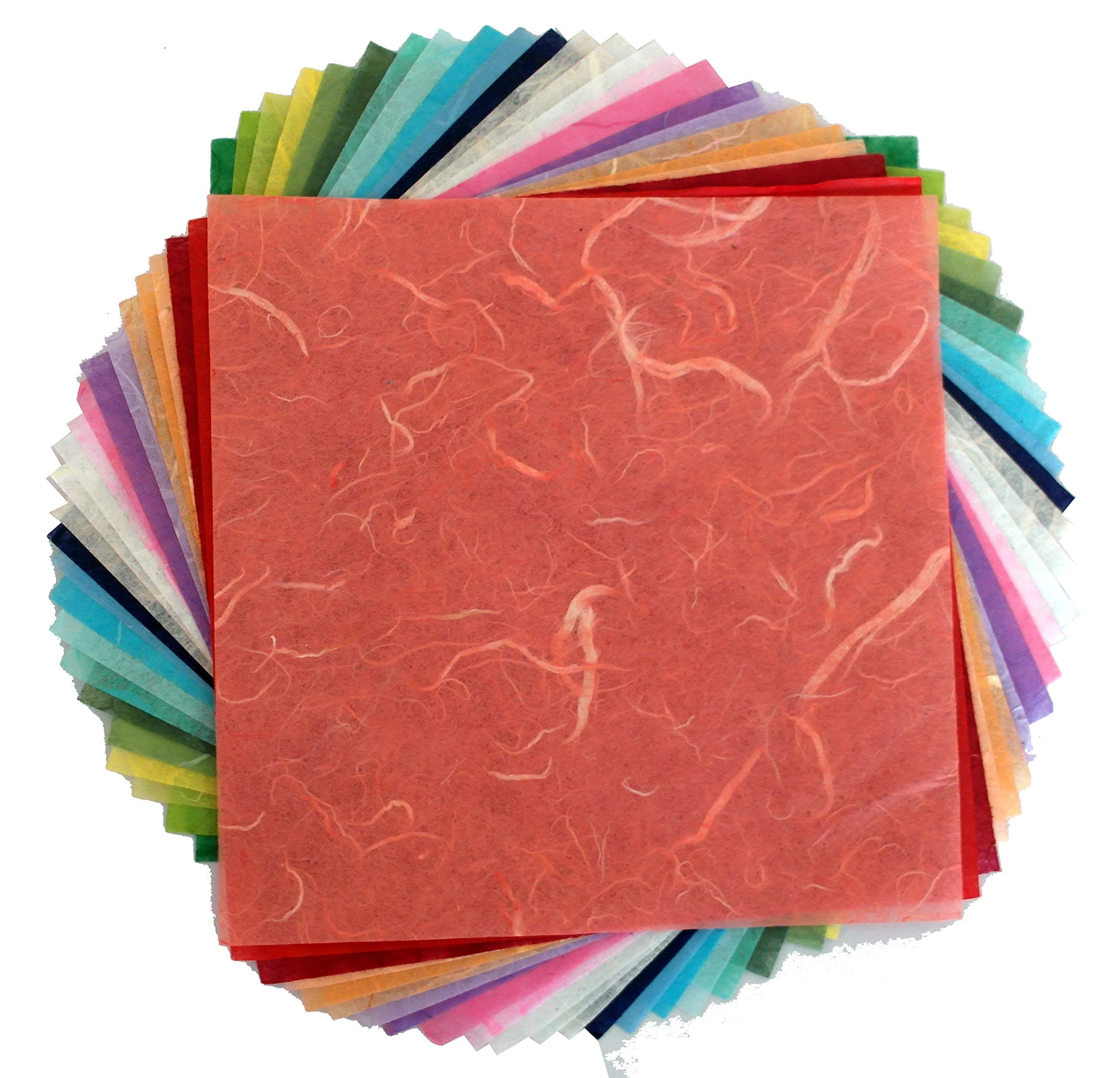 100 Paper Sheets 6 x 6 inch Origami square paper double sided paper arts and japanese folding crafts for kids 6x6 design origami color paper fold pack paper folding crafts for kids