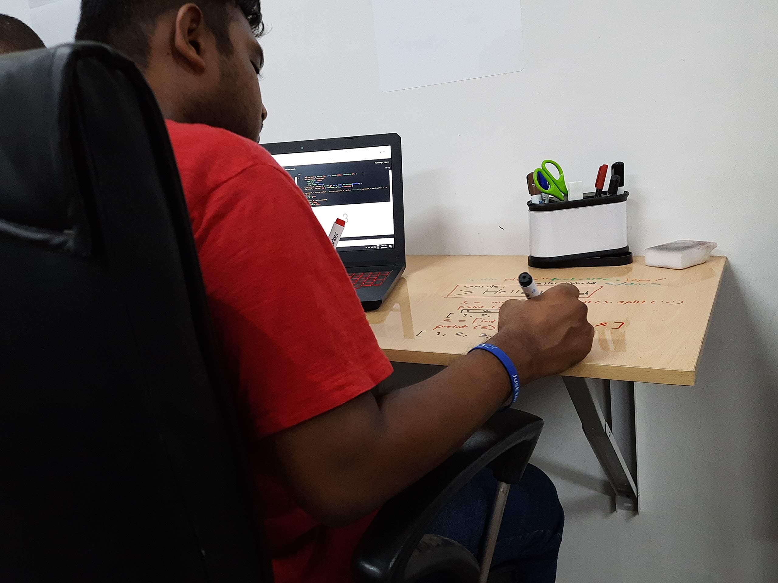 WETTRACT TEKAVO - WRITABLE |Dry Erase|Wood Wall Hanging Table/Folding Table/Dining Table/Drop-Leaf Table/Wall-Mounted Computer Table/Desk Wall Table Study Table (90 cm x 60 cm) - 100% Made in India