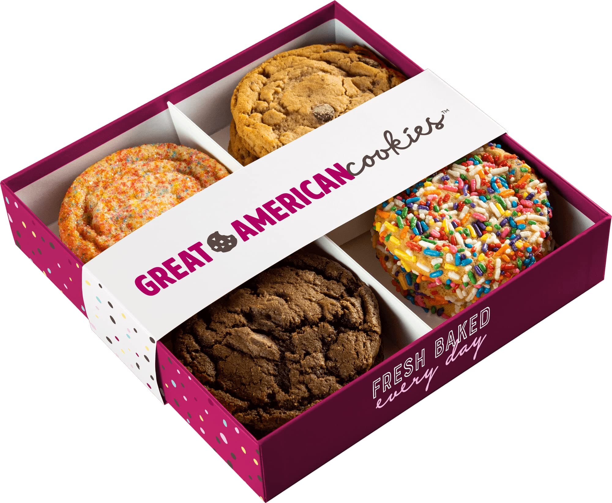 - 12 Fresh Baked Assorted Cookies - Baked Daily, Hand Scooped and Never Frozen - Great for birthday, graduation, parties, or special events