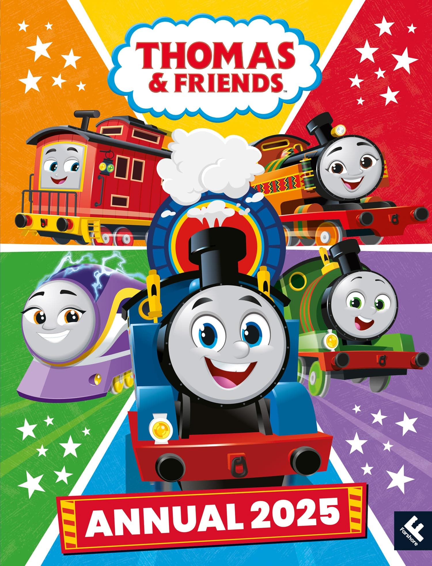 Thomas & Friends: Annual 2025: A perfect gift for all train and transport-loving kids with stories, activities and early learning concepts fun!