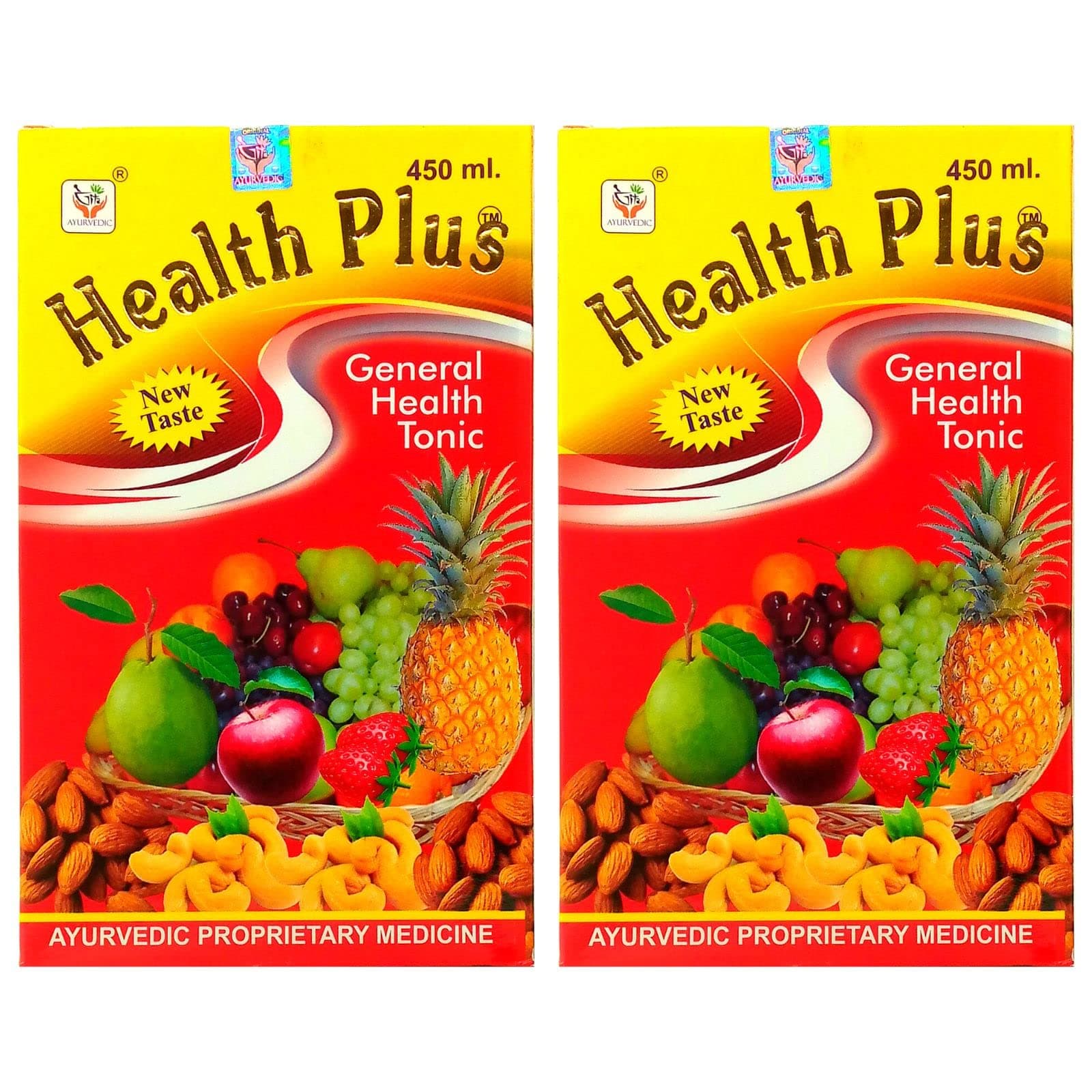 Best Weight Gain Ayurvedic Health Plus Syrup (Pack Of 2)