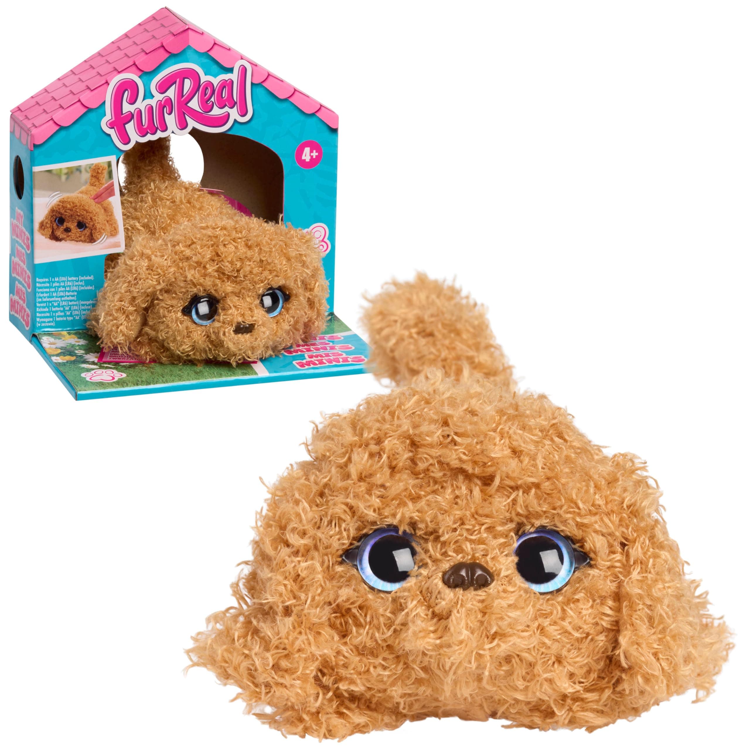 My Minis Golden Doodle Puppy, Kids Toys for Ages 4 Up by Just Play