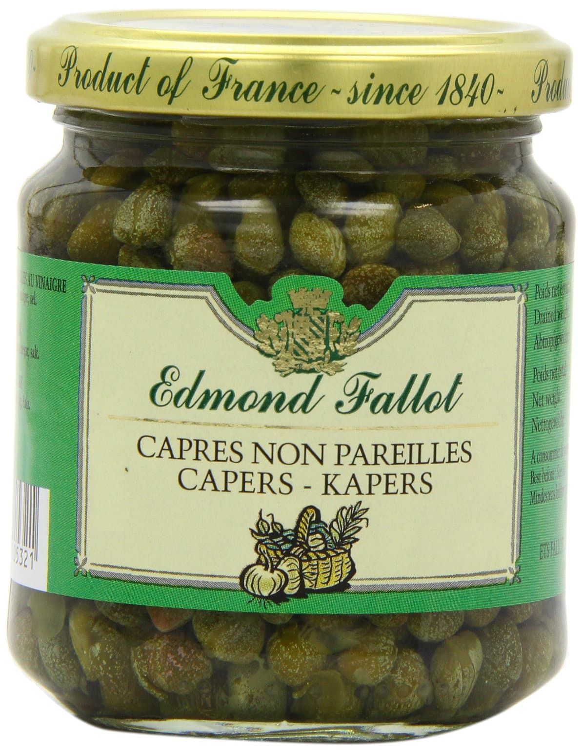 Edmond Fallot - Capres Non Pareilles - Capers - 190g