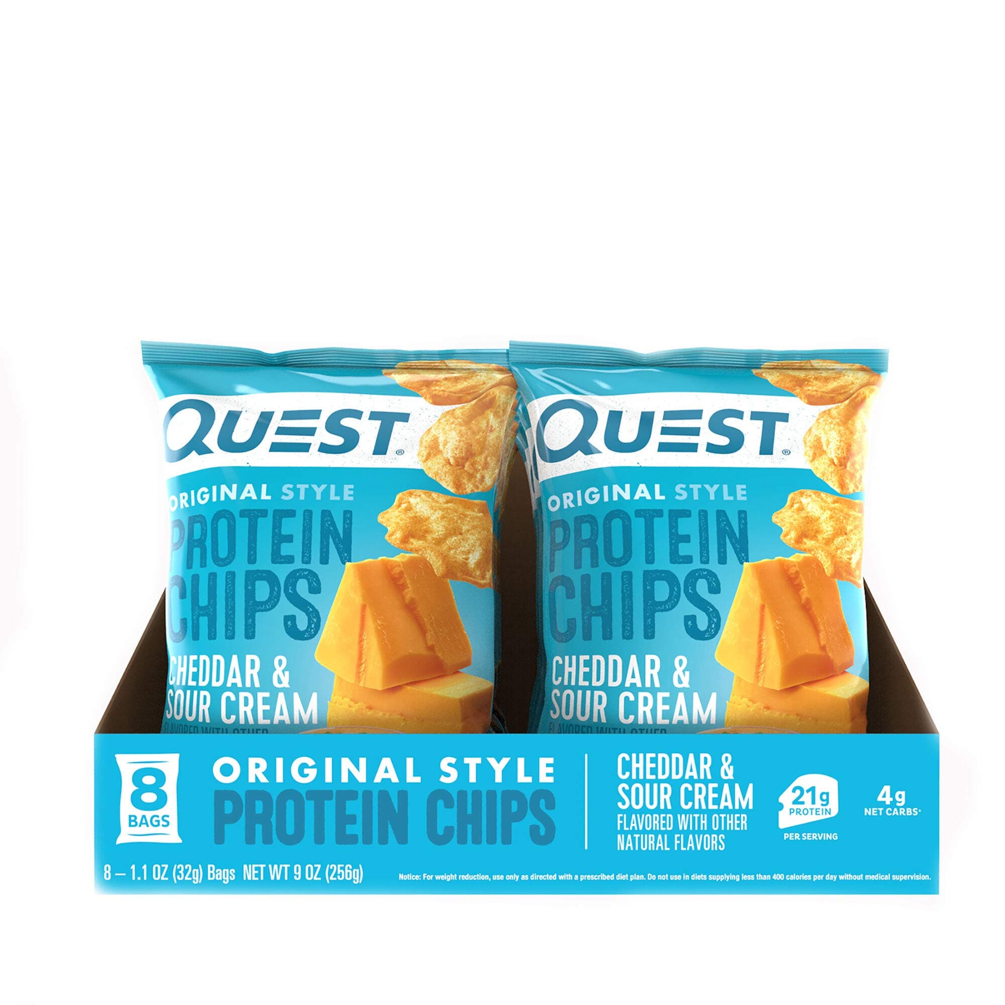 Protein Chips Cheddar & Sour Cream 8-Pack