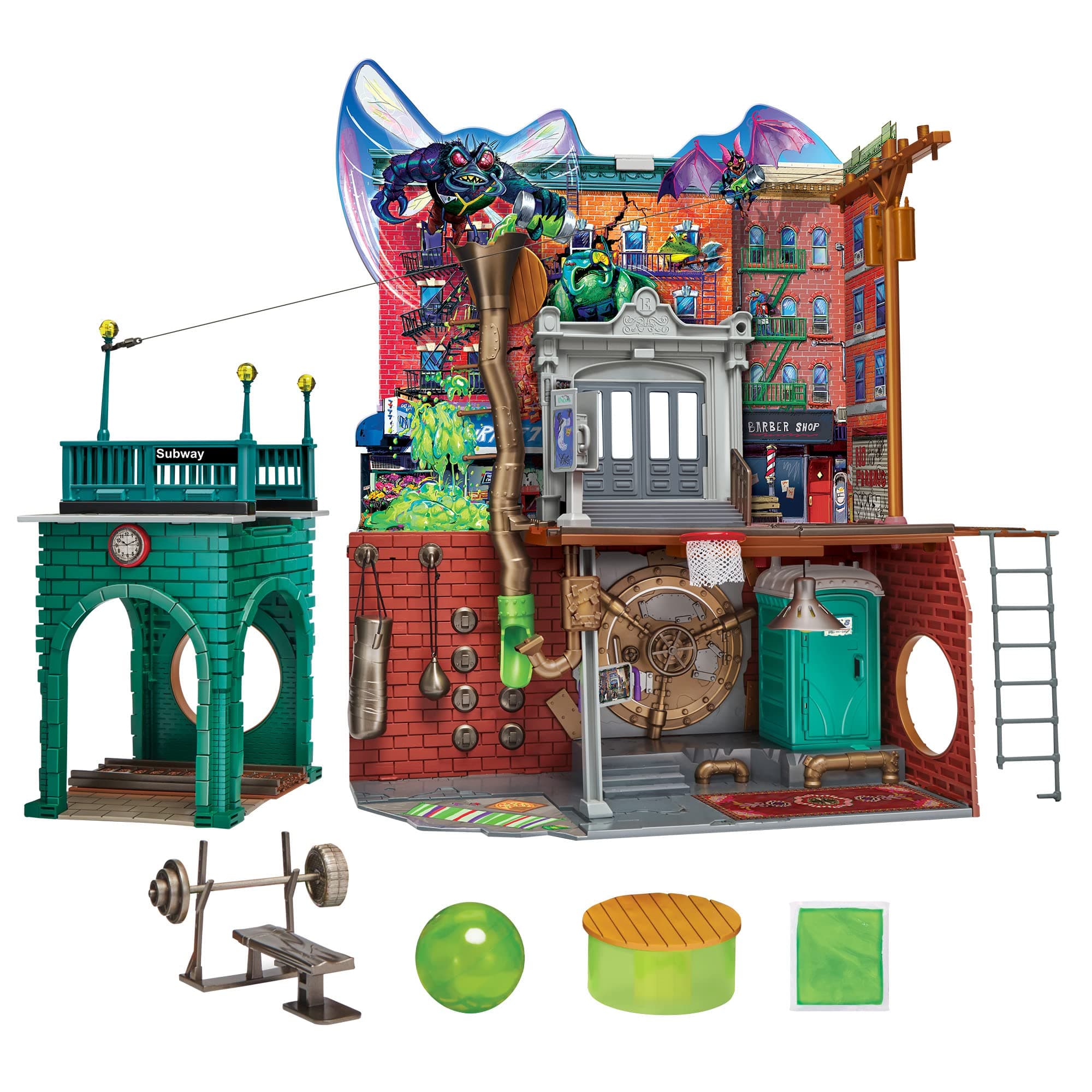 Teenage Mutant Ninja Turtles: Mutant Mayhem Sewer Hideaway Playset by Playmates Toys
