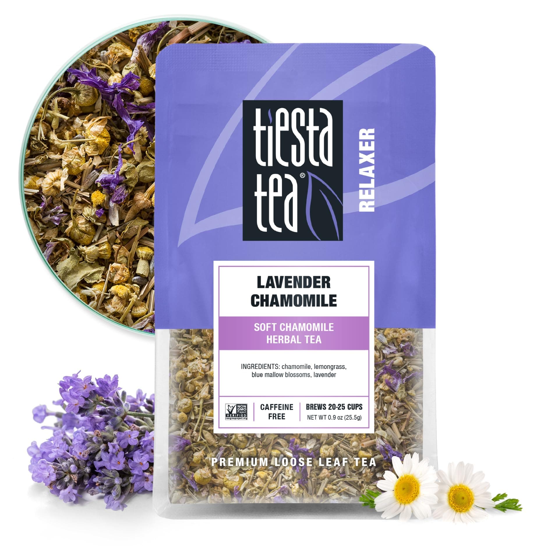 Tiesta Tea, Relaxer Lavender Chamomile, 0.90 Ounce by Tiesta Tea