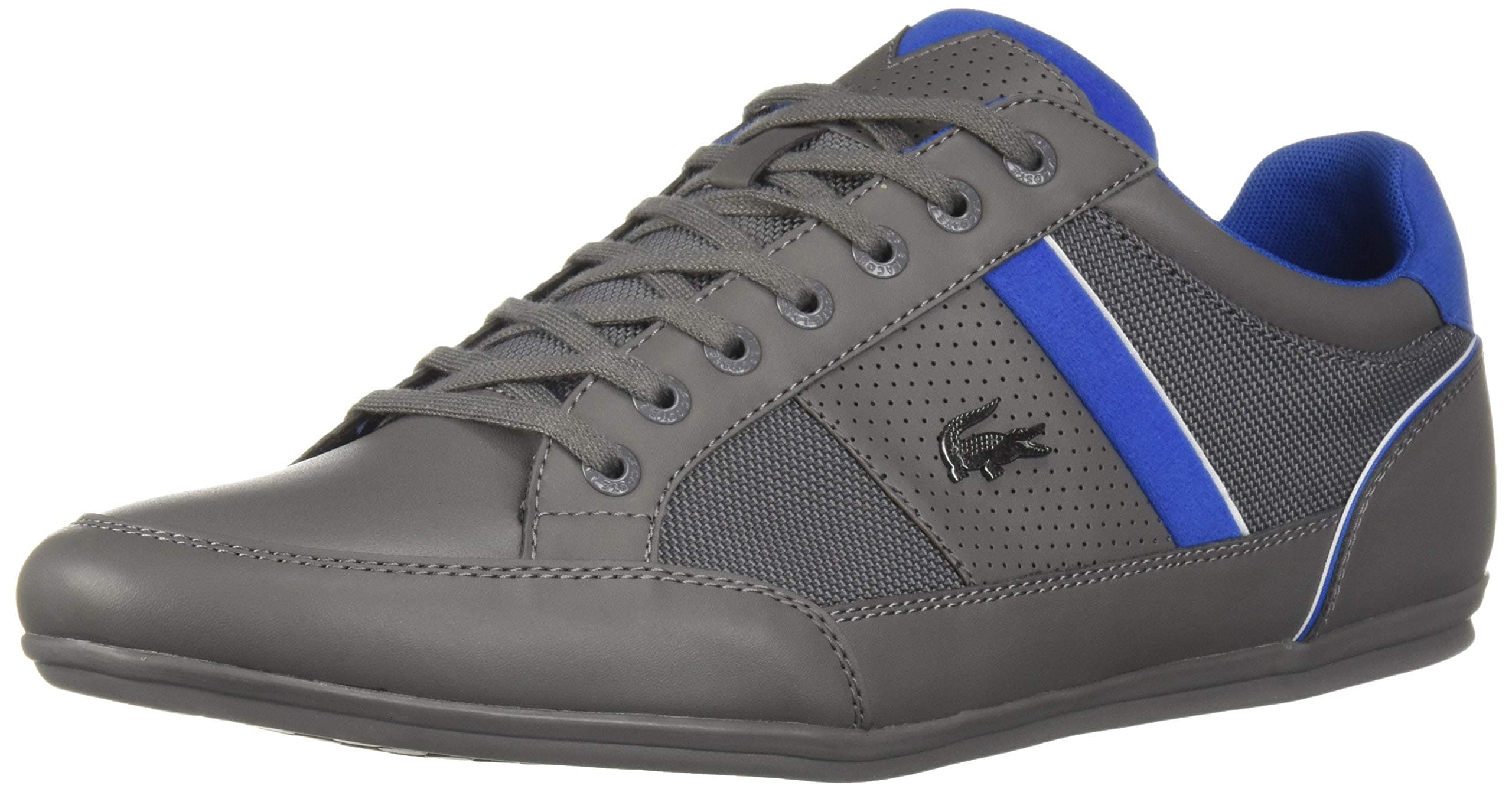 Lacoste Mens Chaymon 218 1 Dark Grey/Blue 12 M