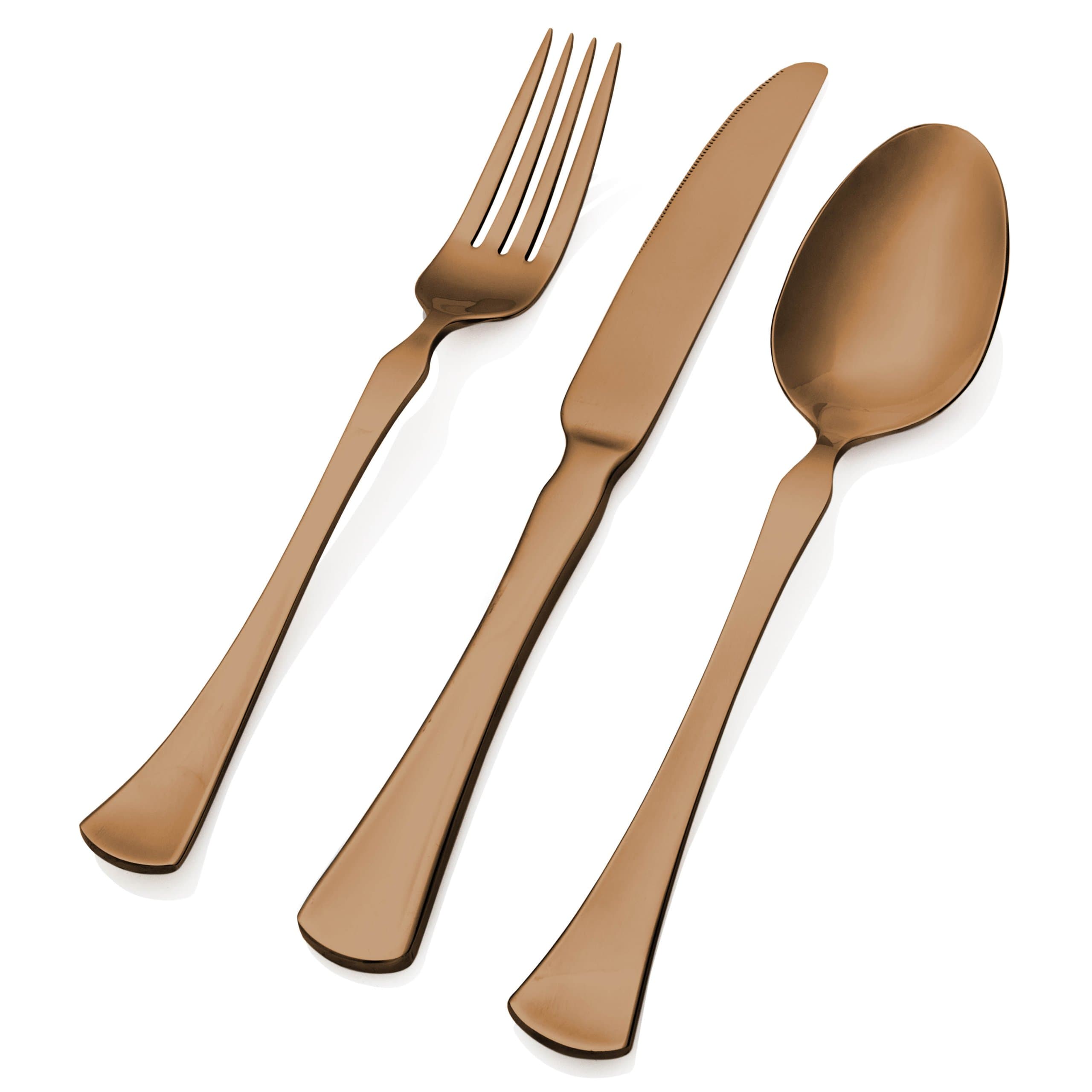 Skandia – Refined Copper – 20 Piece Flatware Set, Service for 4