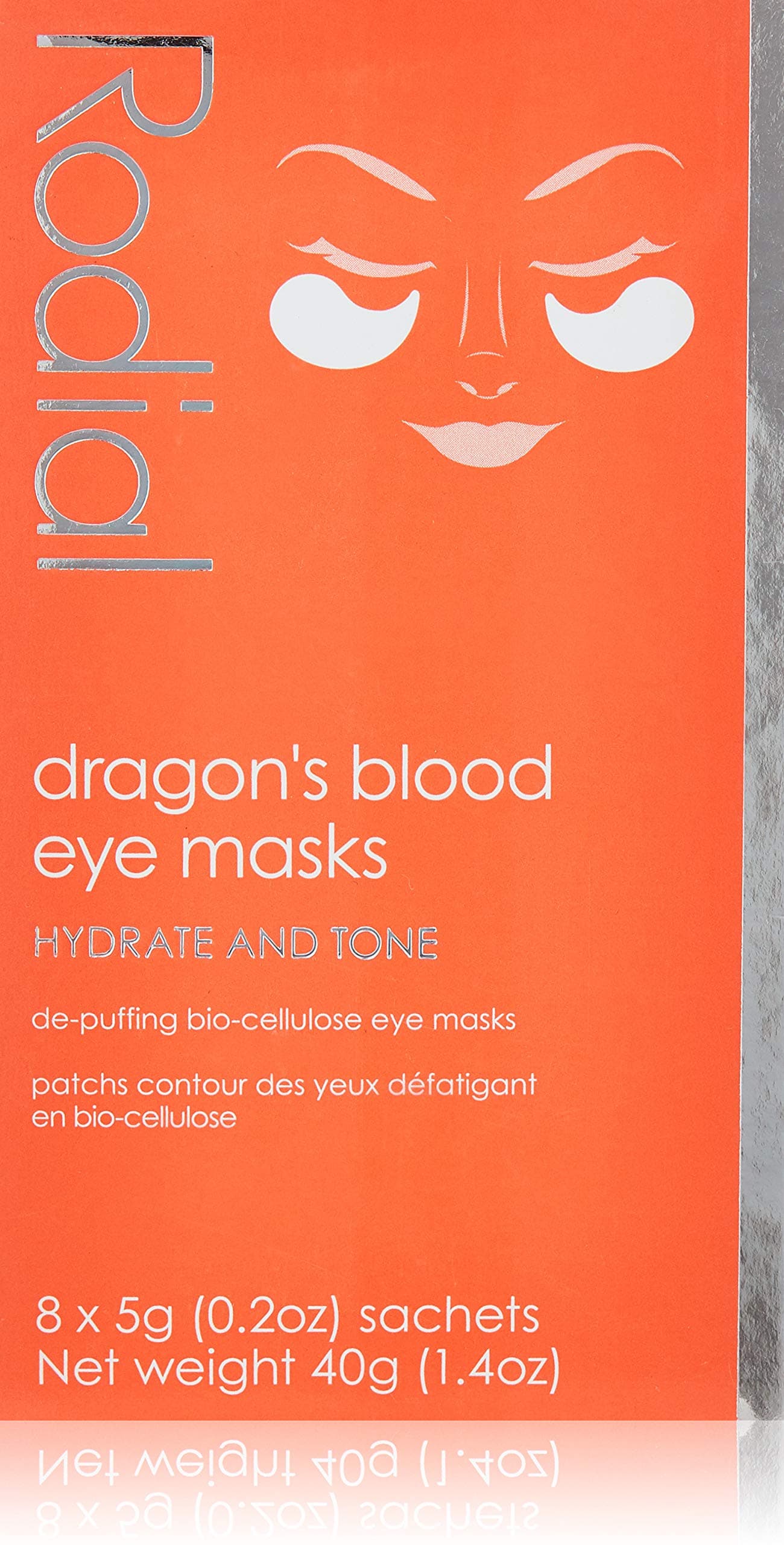 Rodial Dragon's Blood Eye Masks, 8 Count