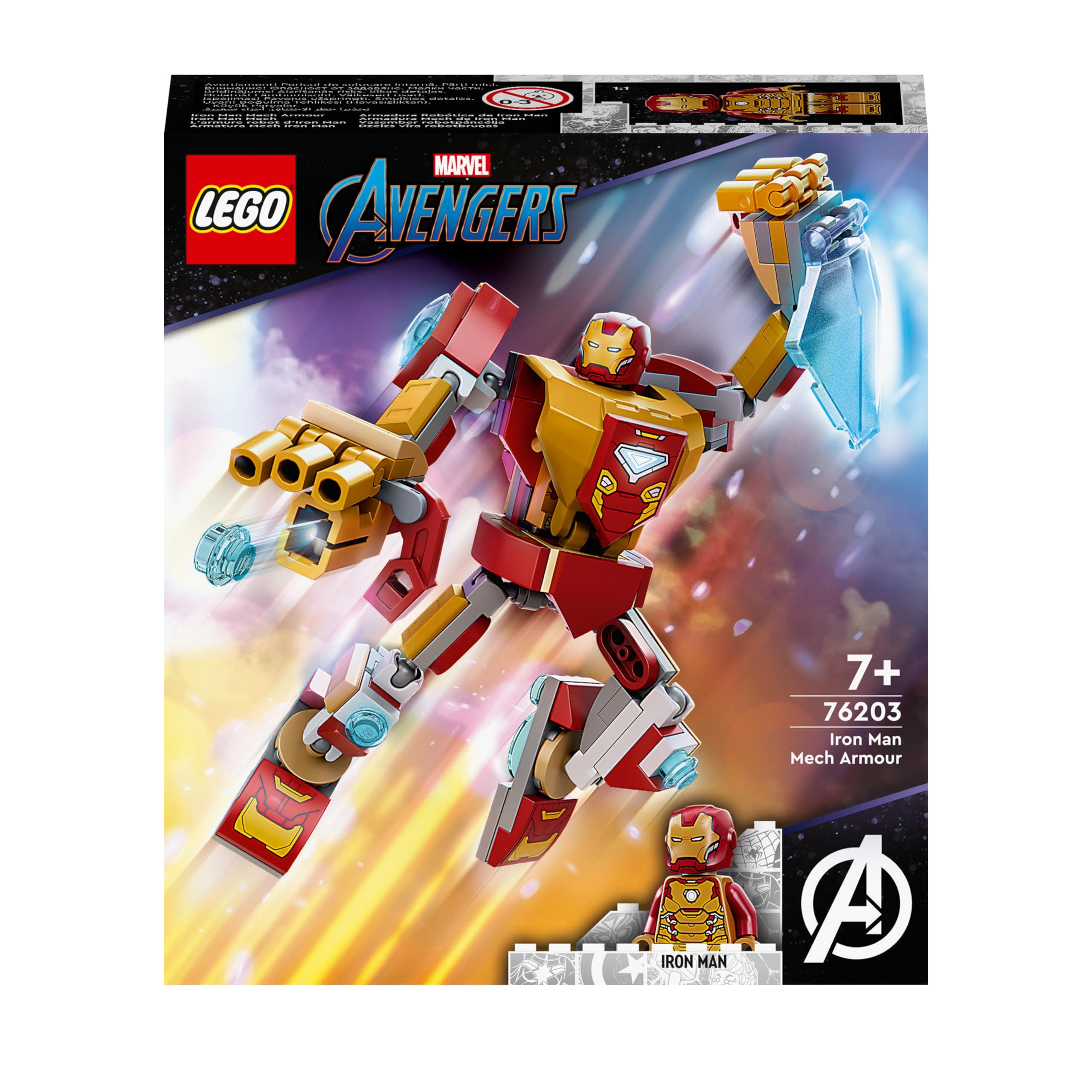 76203 Super Heroes Iron Man Mech Armour