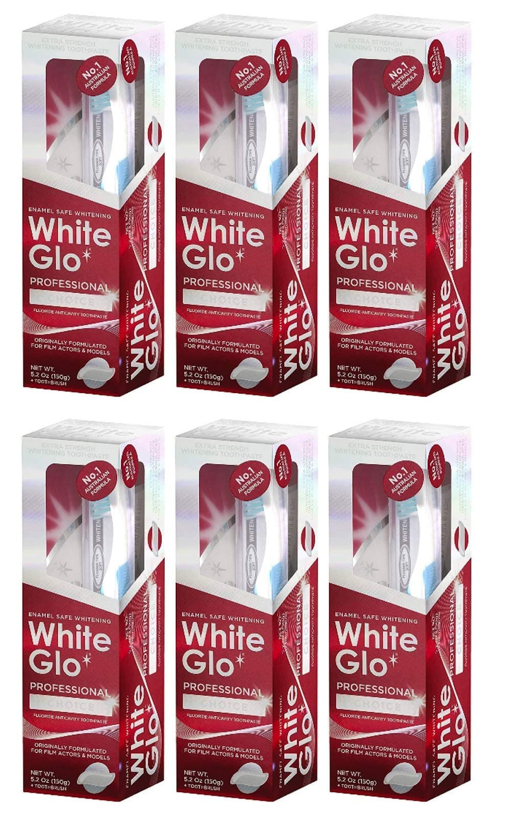 Extra Strength Whitening Toothpaste Professional Choice (100ml) - Pack of 6