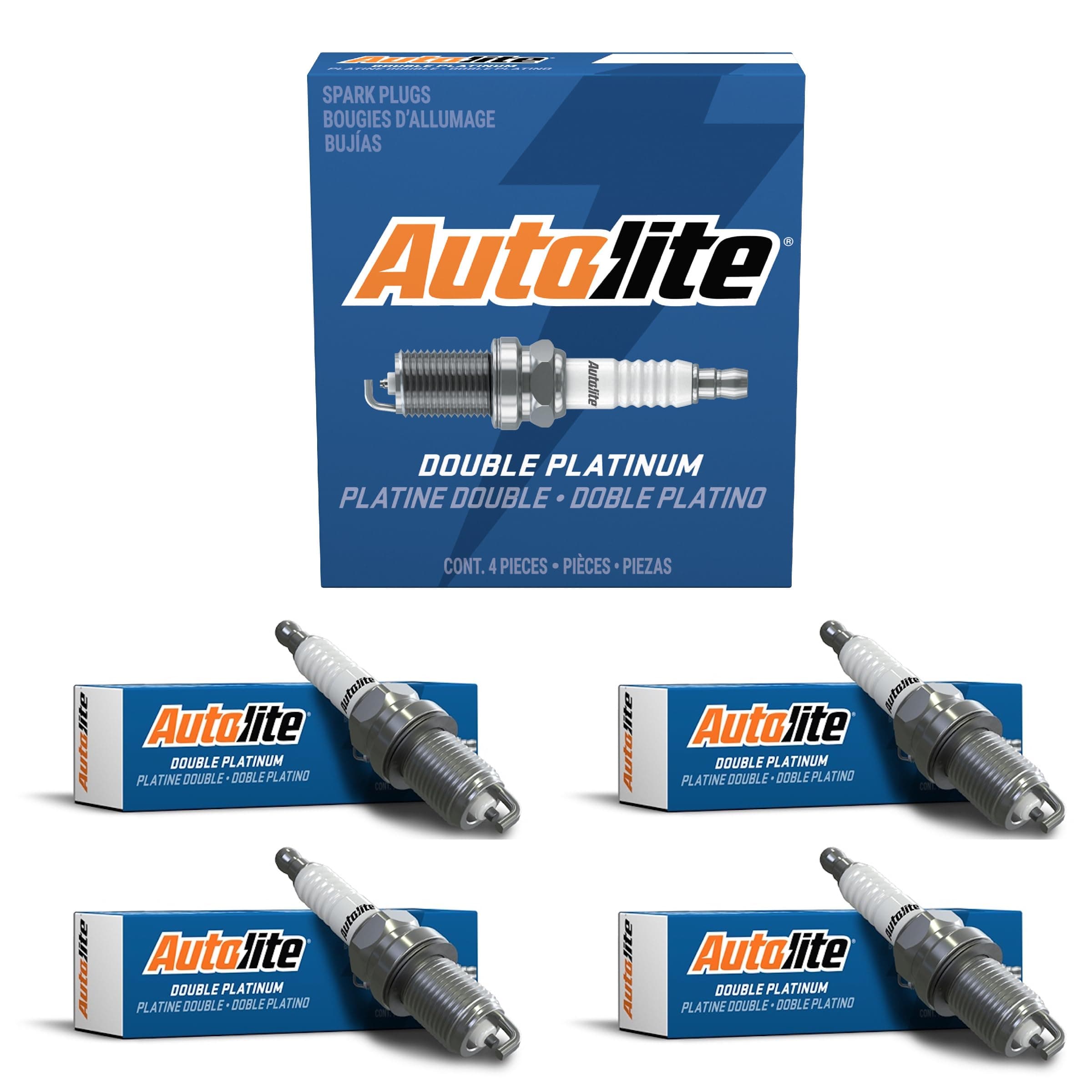 Autolite APP985 Double Platinum Automotive Replacement Spark Plug (1 Pack)