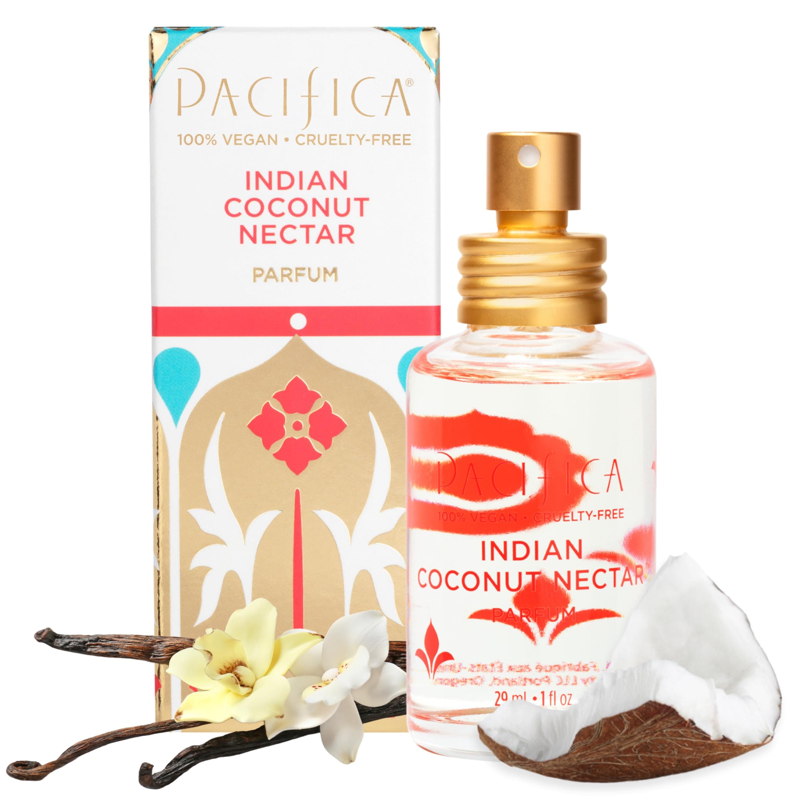 Indian Coconut Nectar Perfume for Women 1 oz Perfume Spray, (Pack of 1)