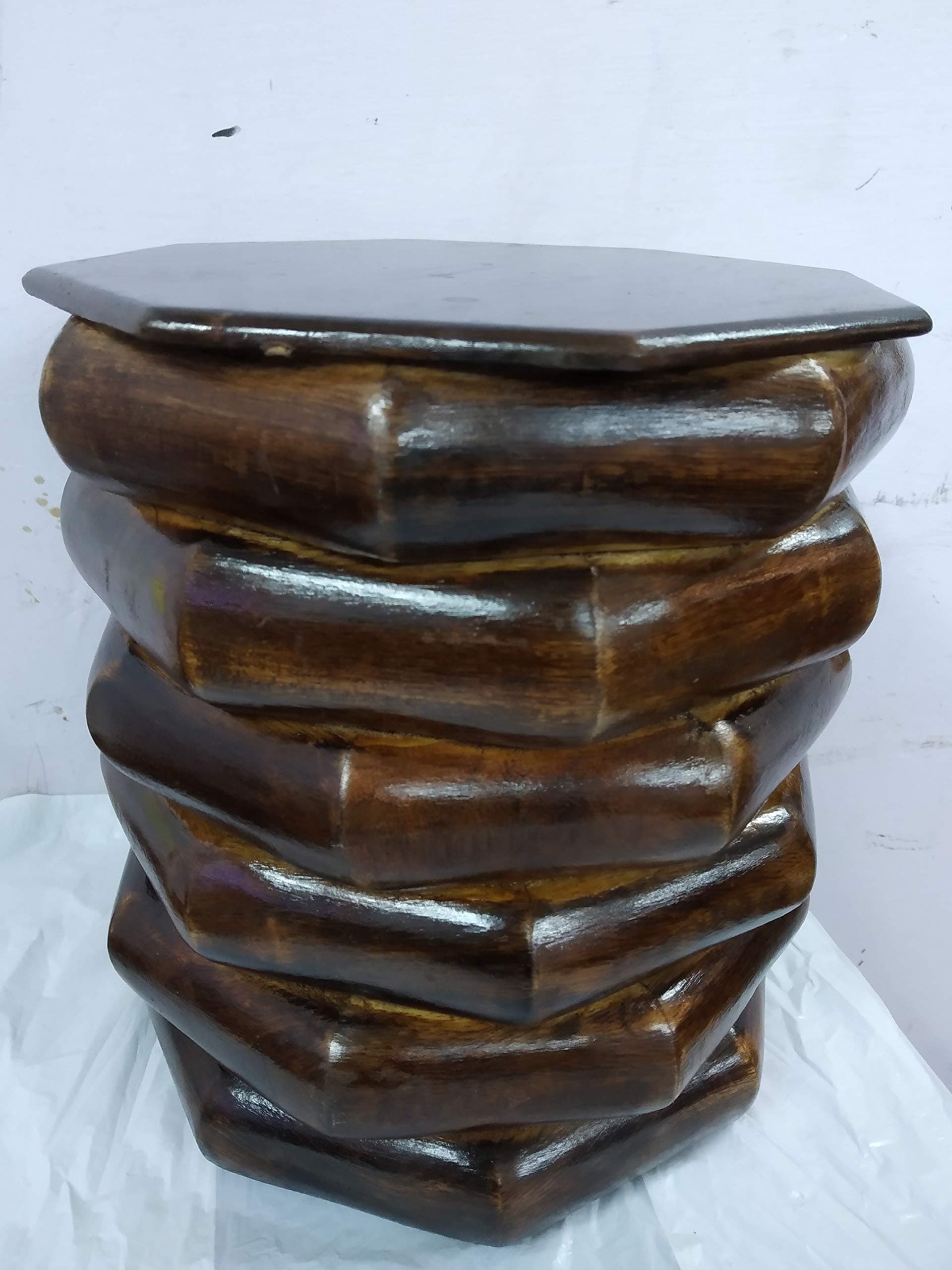 Wooden Small Stool/Table for Home and Decorate (Size 8 by 9 inch.)