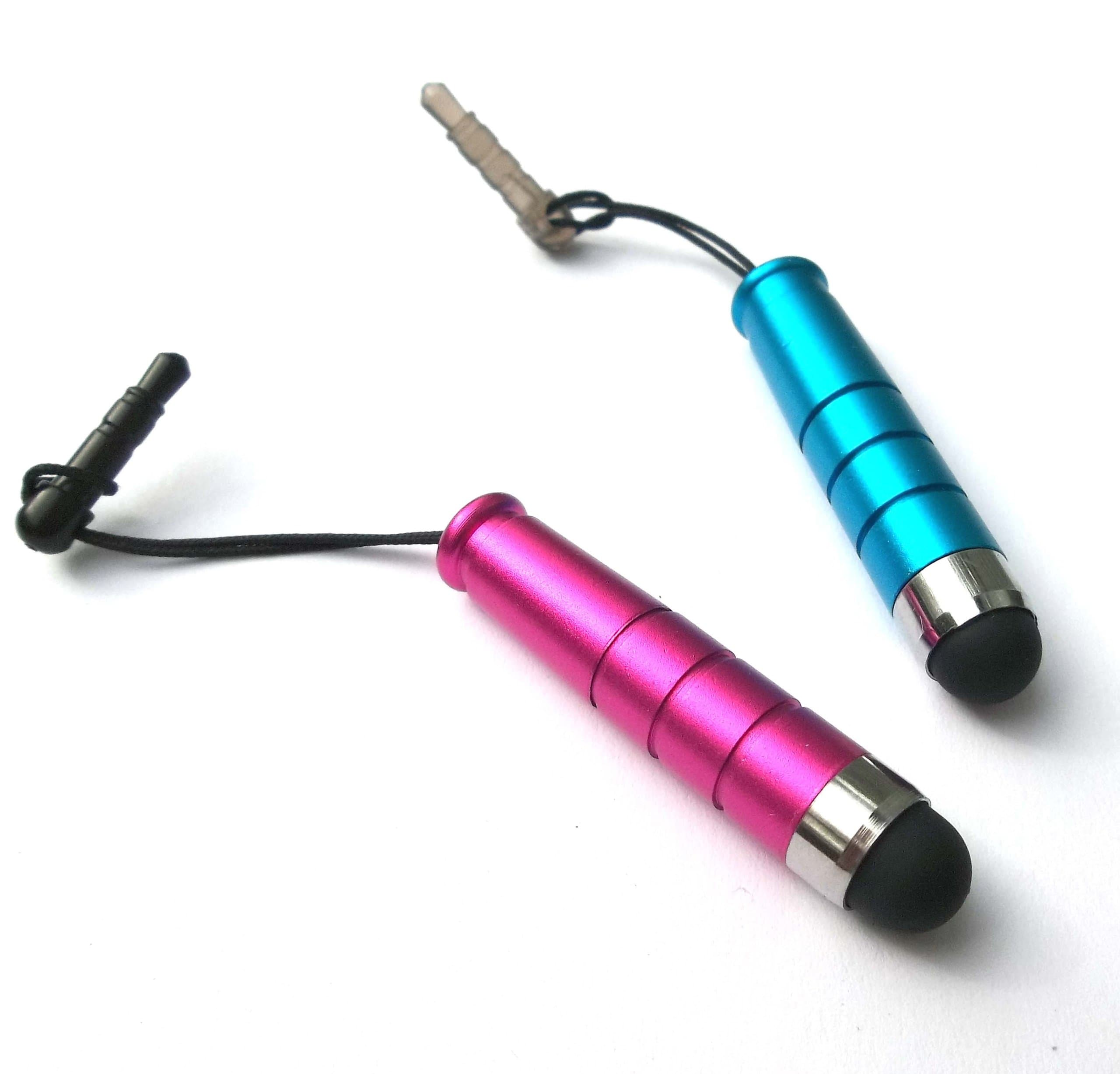Hi-Tech Dealz 2 Pack of Stylus (Pink Blue) 3.5mm MINI ATTACHABLE Universal Touch Screen Capacitive Pen for Samsung Tablet PC / Cell Phone / Smartphone : Samsung A200 Nori F, Samsung A817 Solstice II, Samsung A897 Mythic, Samsung A927 Flight II, Samsung Acclaim, Samsung B3410 Ch@t, Samsung B5722, Samsung C3312 Duos, Samsung C3330 Champ 2, Samsung C5030, Samsung C6712 Star II DUOS