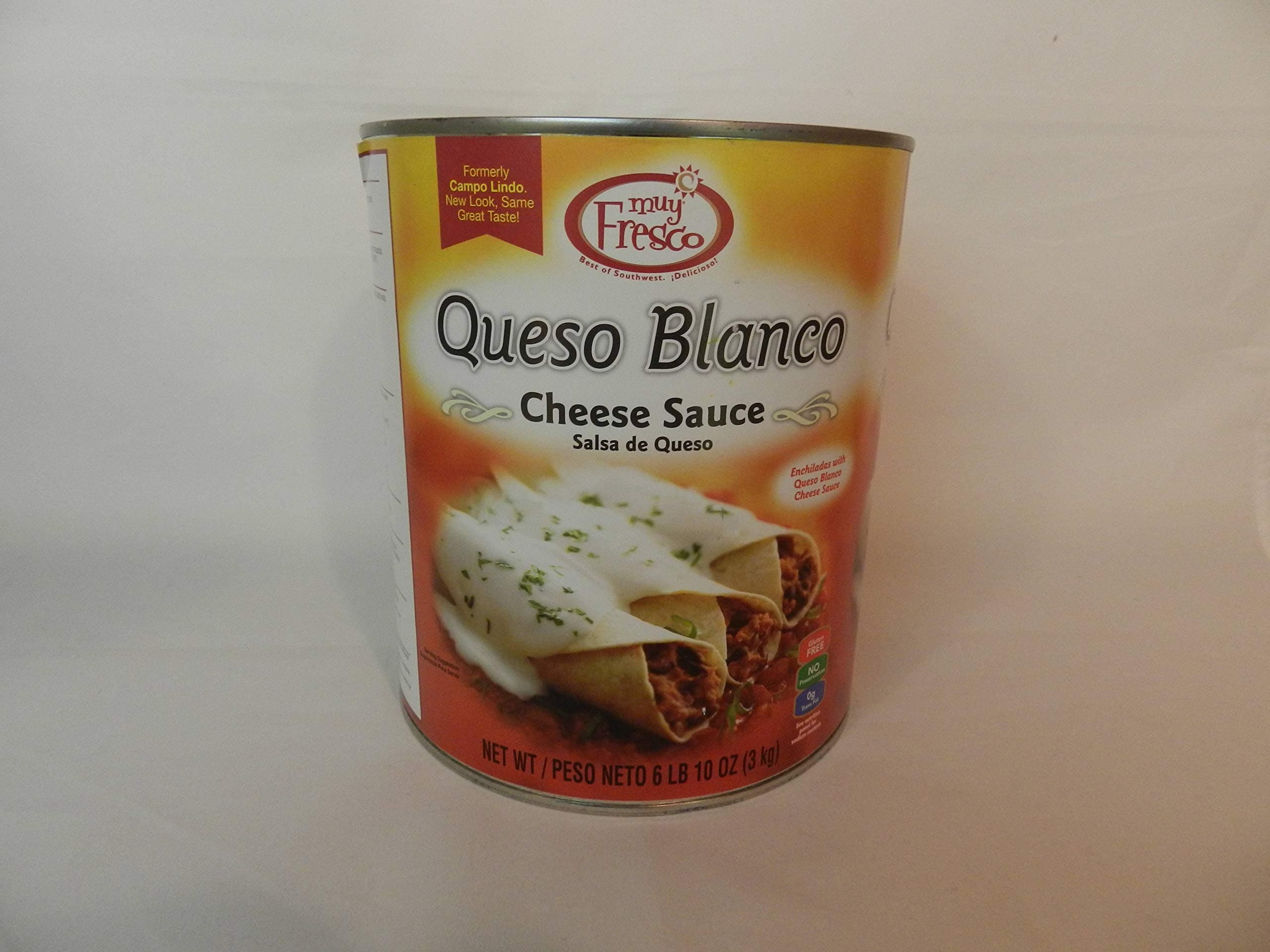 Muy Fresco Queso Blanco Cheese Sauce, 6.63 Pound -- 6 per case.